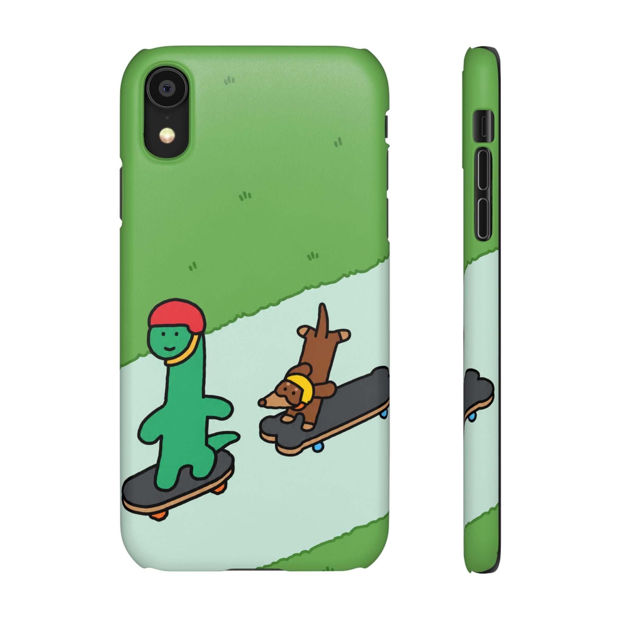 Skater Dino Phone Case