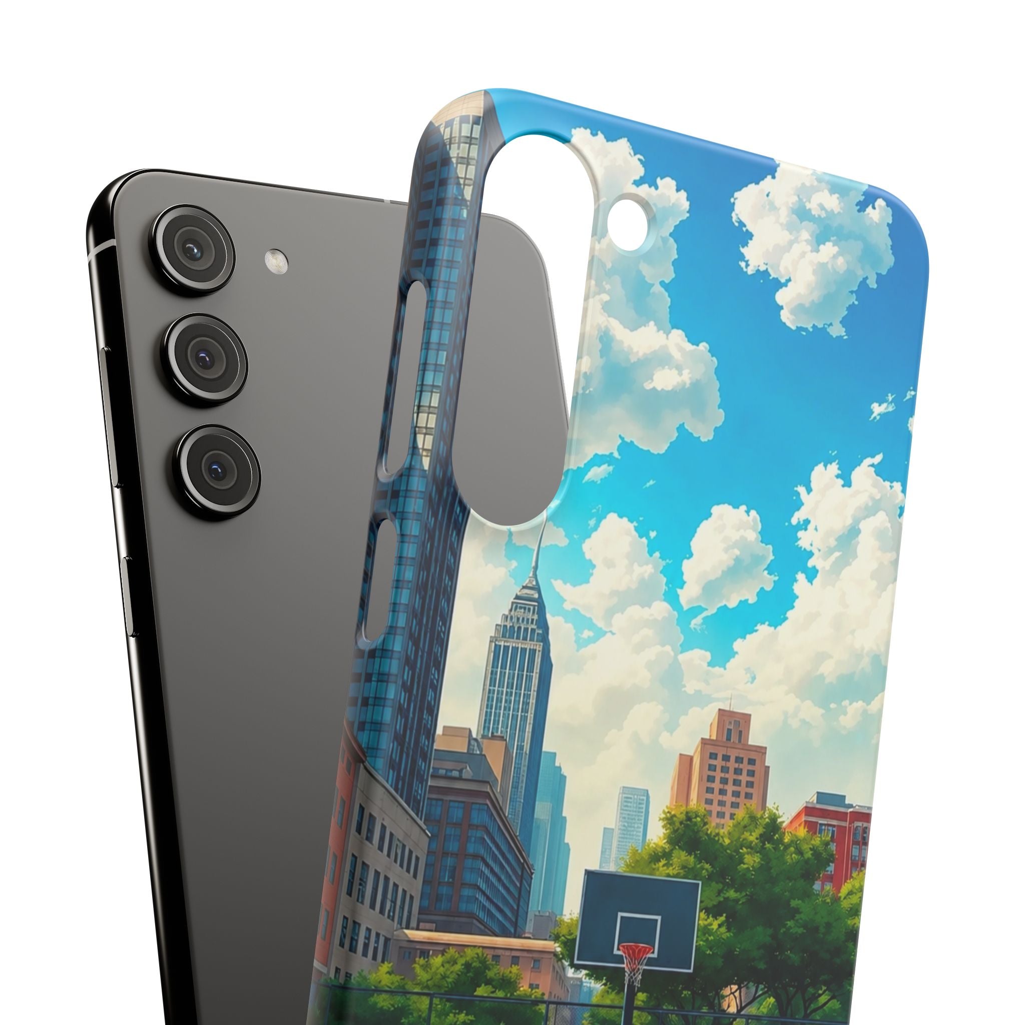 Urban Basketball Court Phone Case