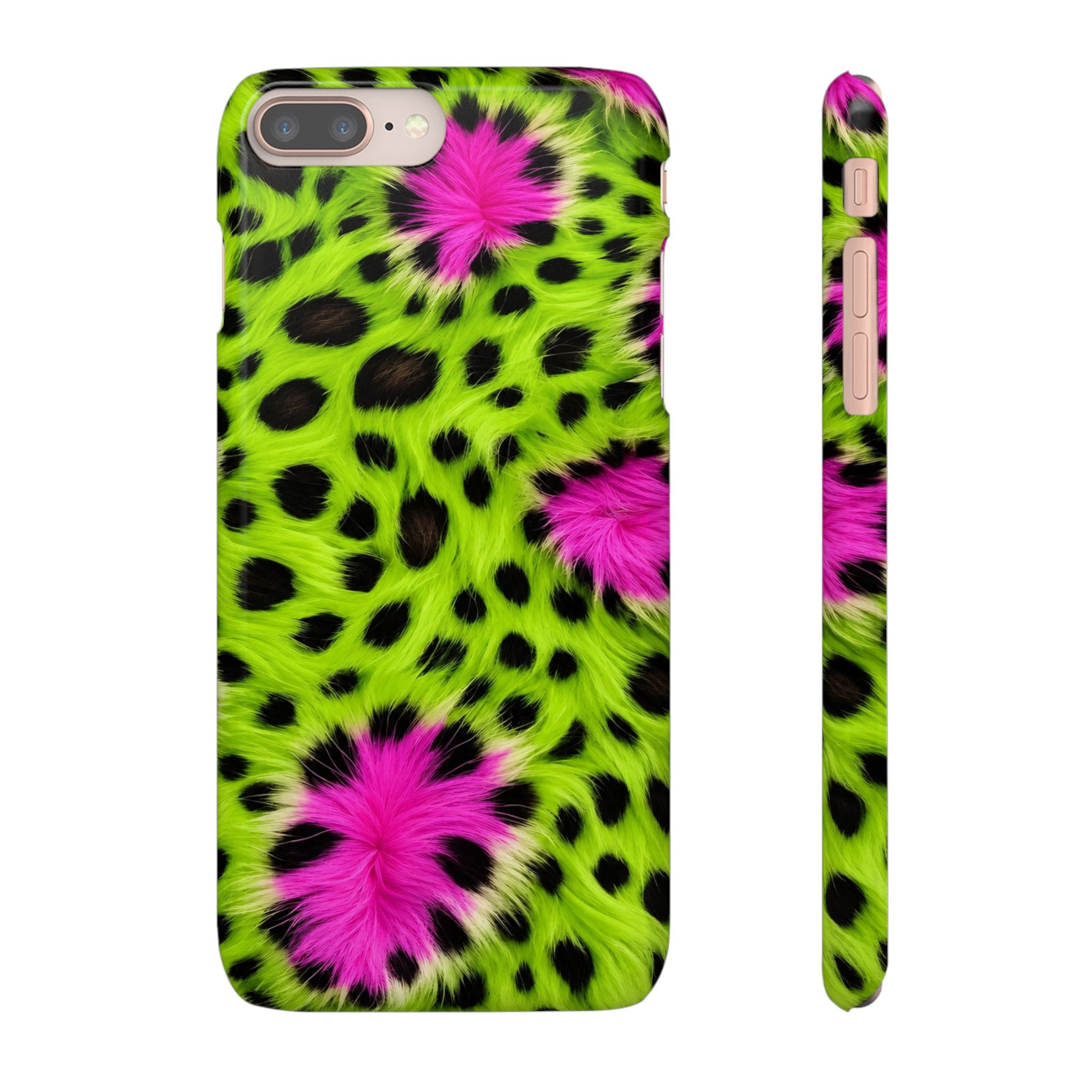 Neon Leopard Phone Case