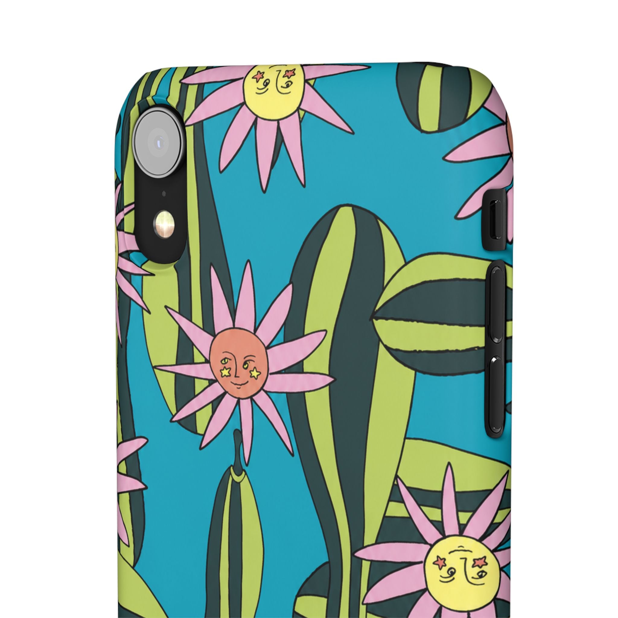 Whimsical Floral Garden Phone Case