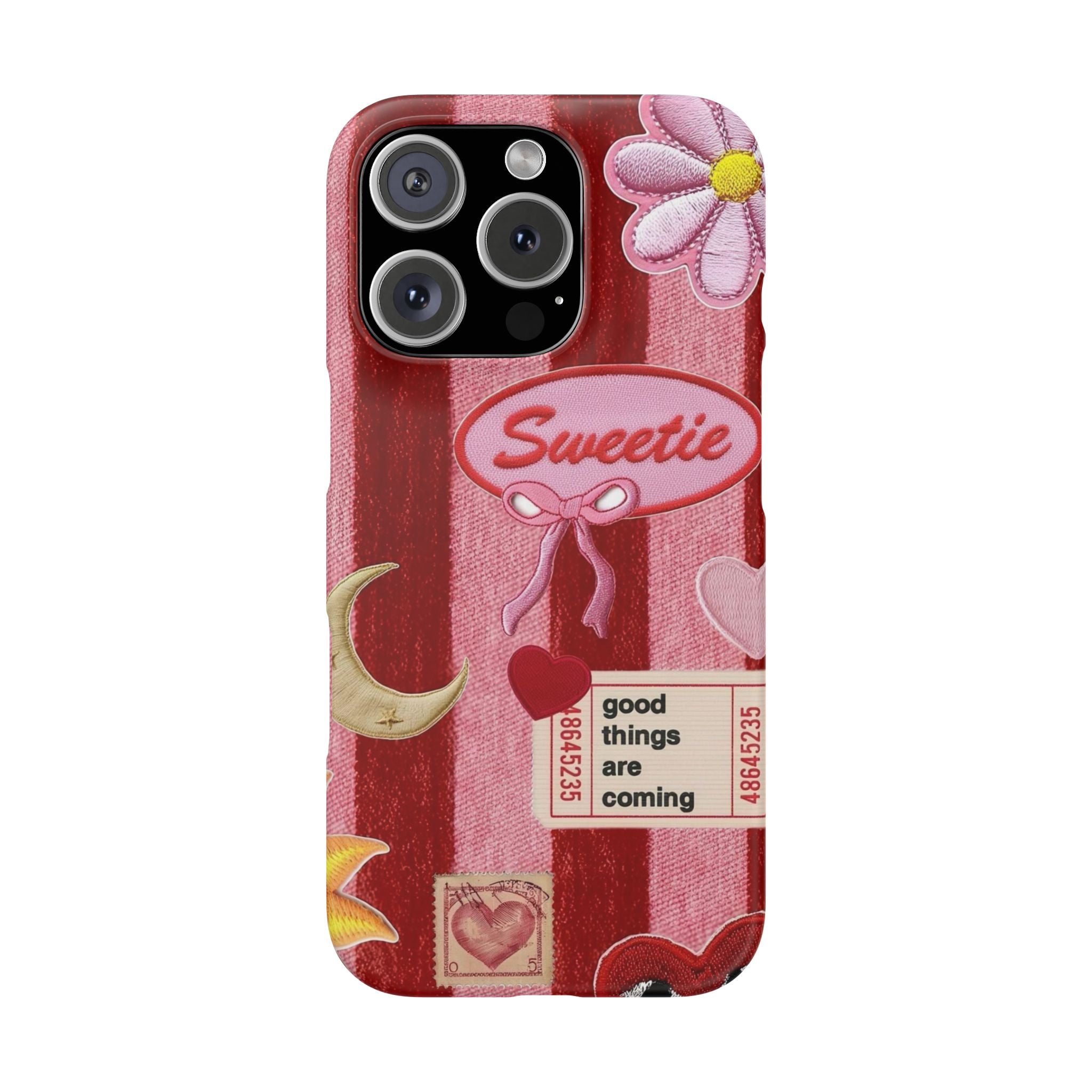 Coquette Patch Phone Case