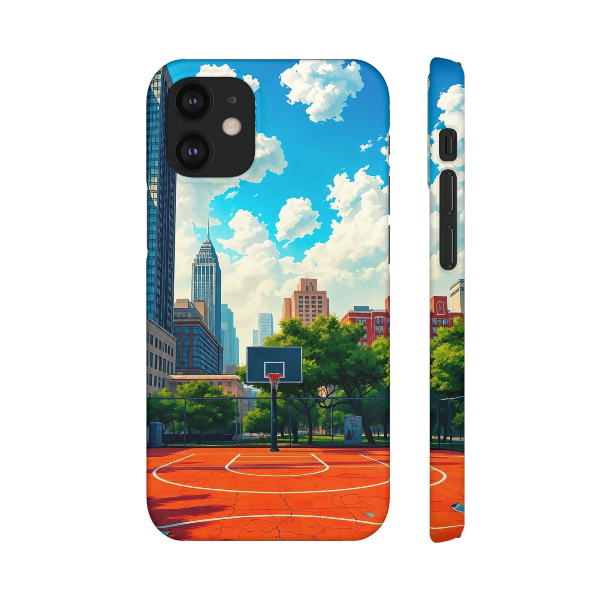 Urban Basketball Court Phone Case