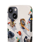City Crowd Aesthetic Phone Case