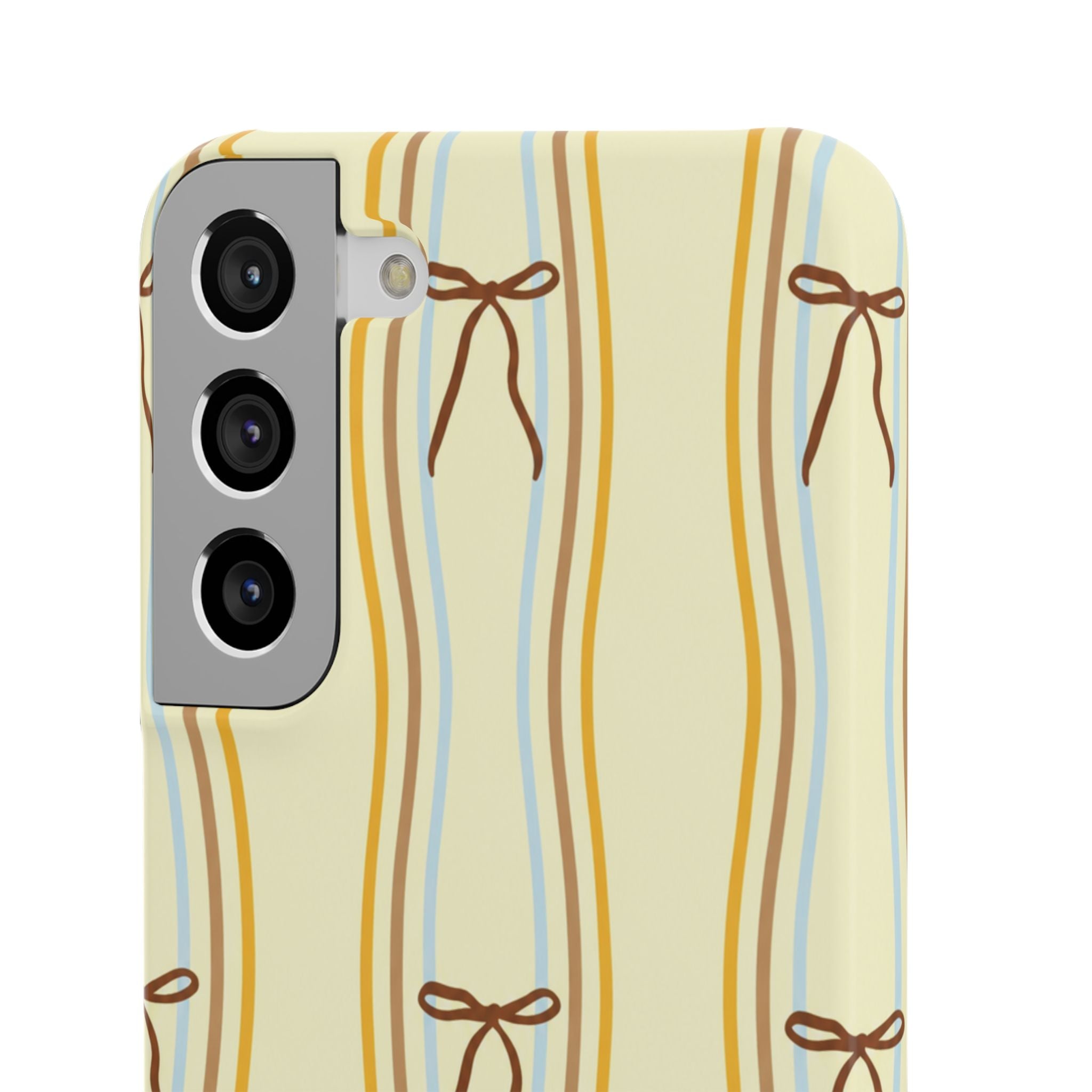 Bow Stripe Phone Case