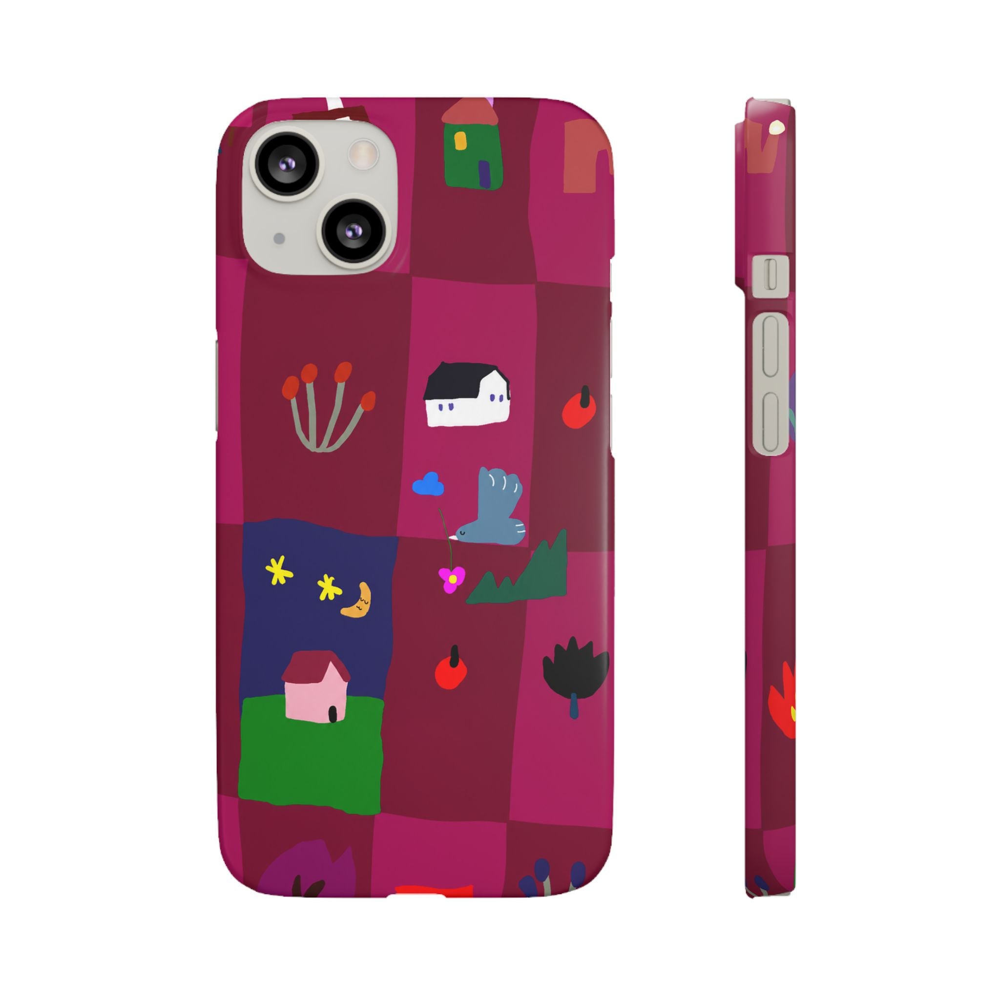 Whimsical Village Phone Case