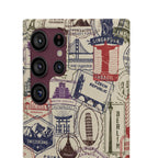 Vintage Travel Stamps Phone Case