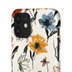 Wildflower Sketch Phone Case