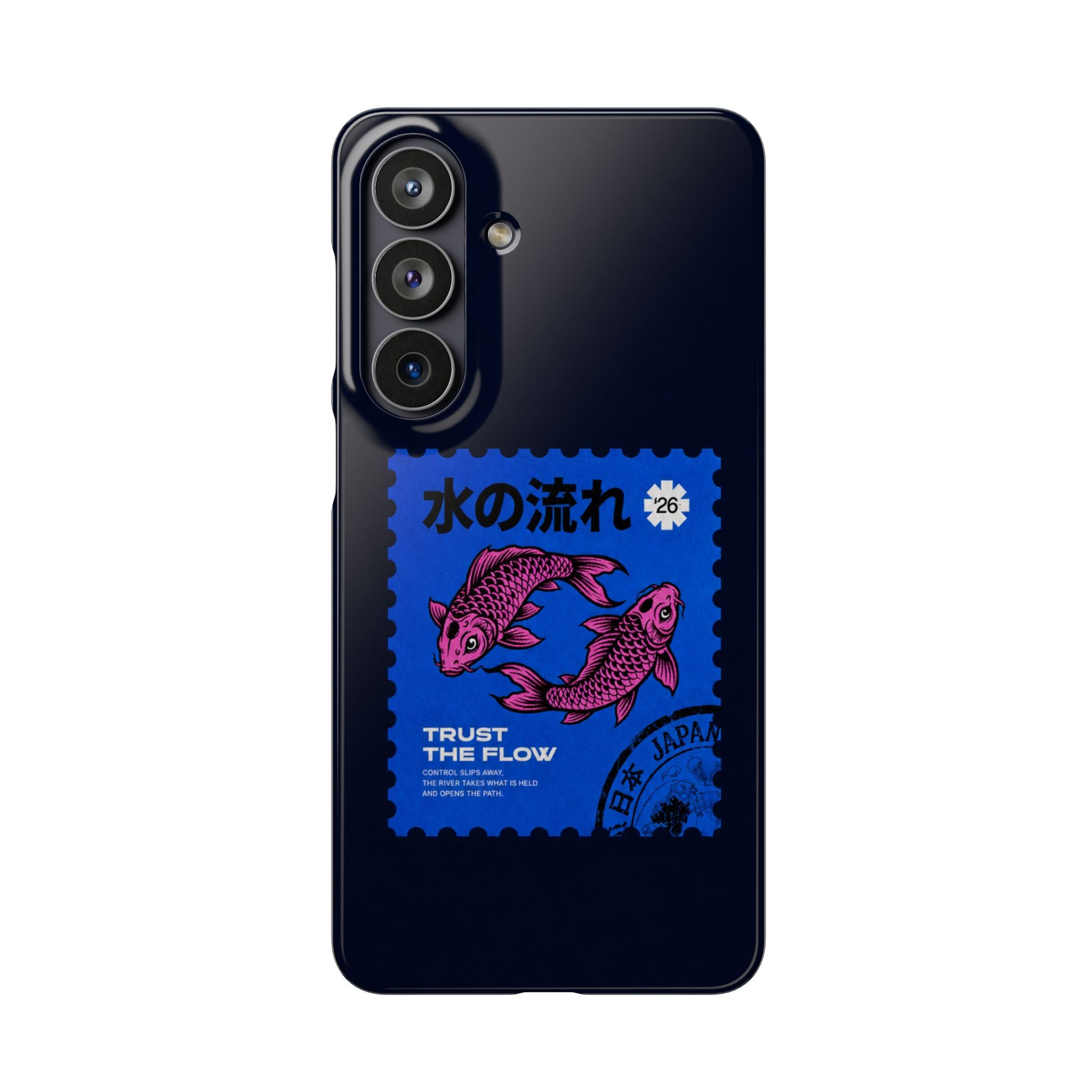Trust The Flow Koi Phone Case