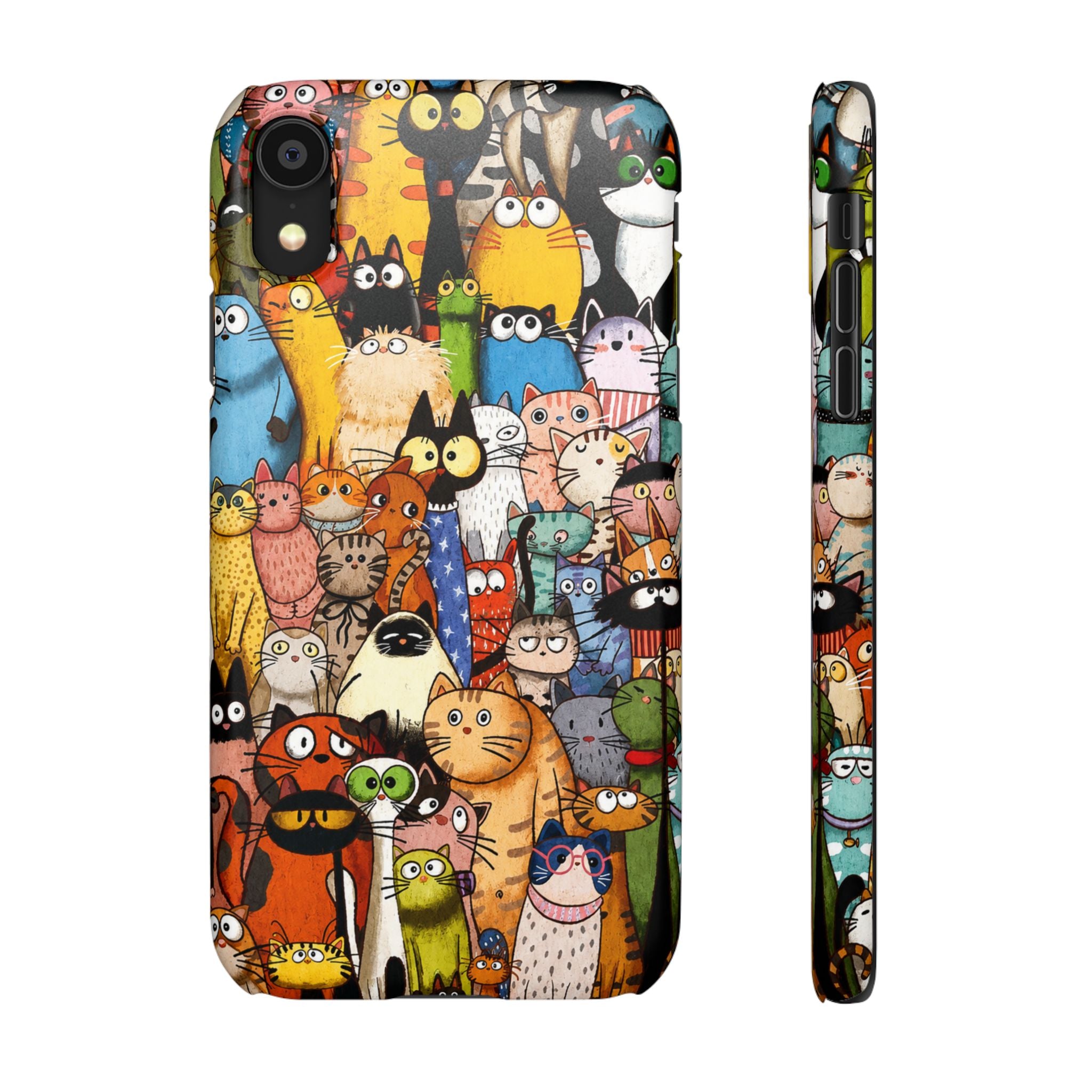 Cute Cat Pattern Phone Case