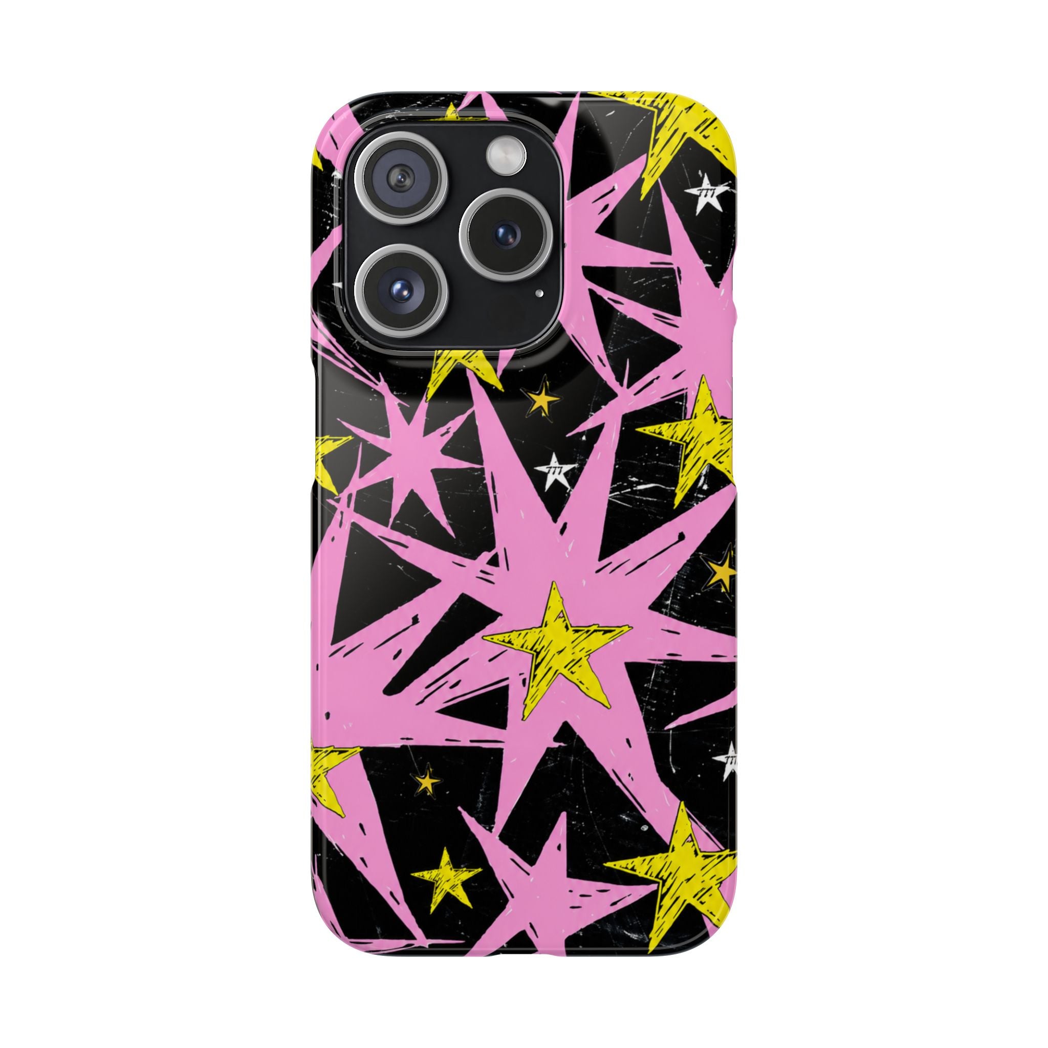 Pink Starburst Phone Case