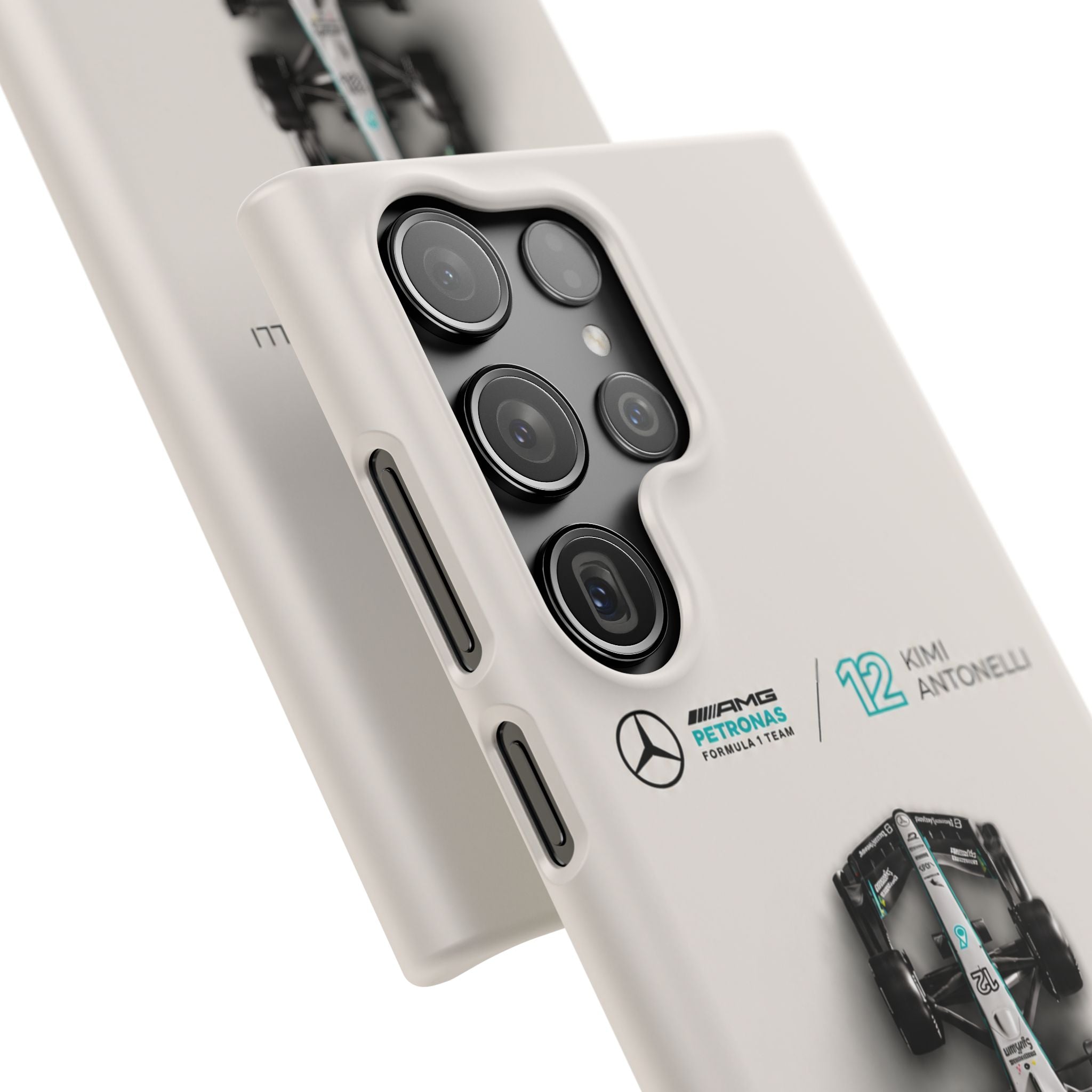Silver Formula Racing Phone Case
