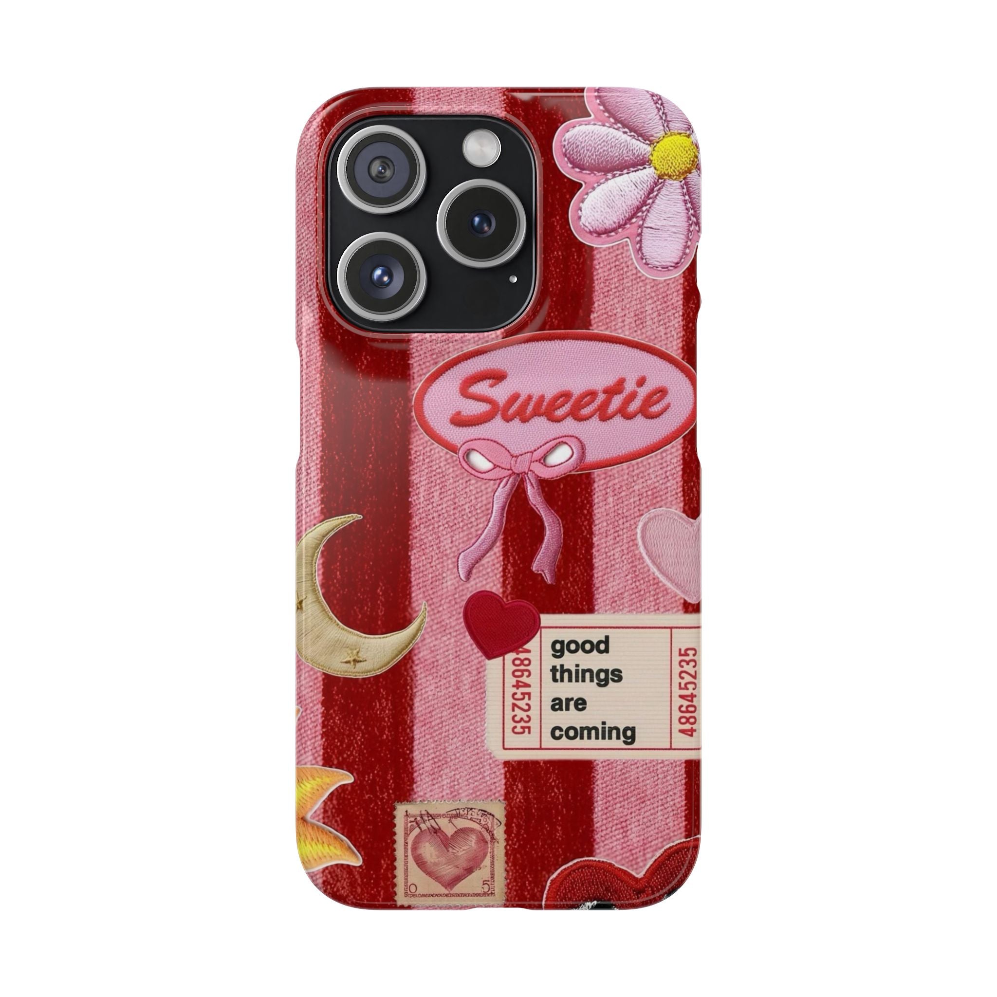 Coquette Patch Phone Case