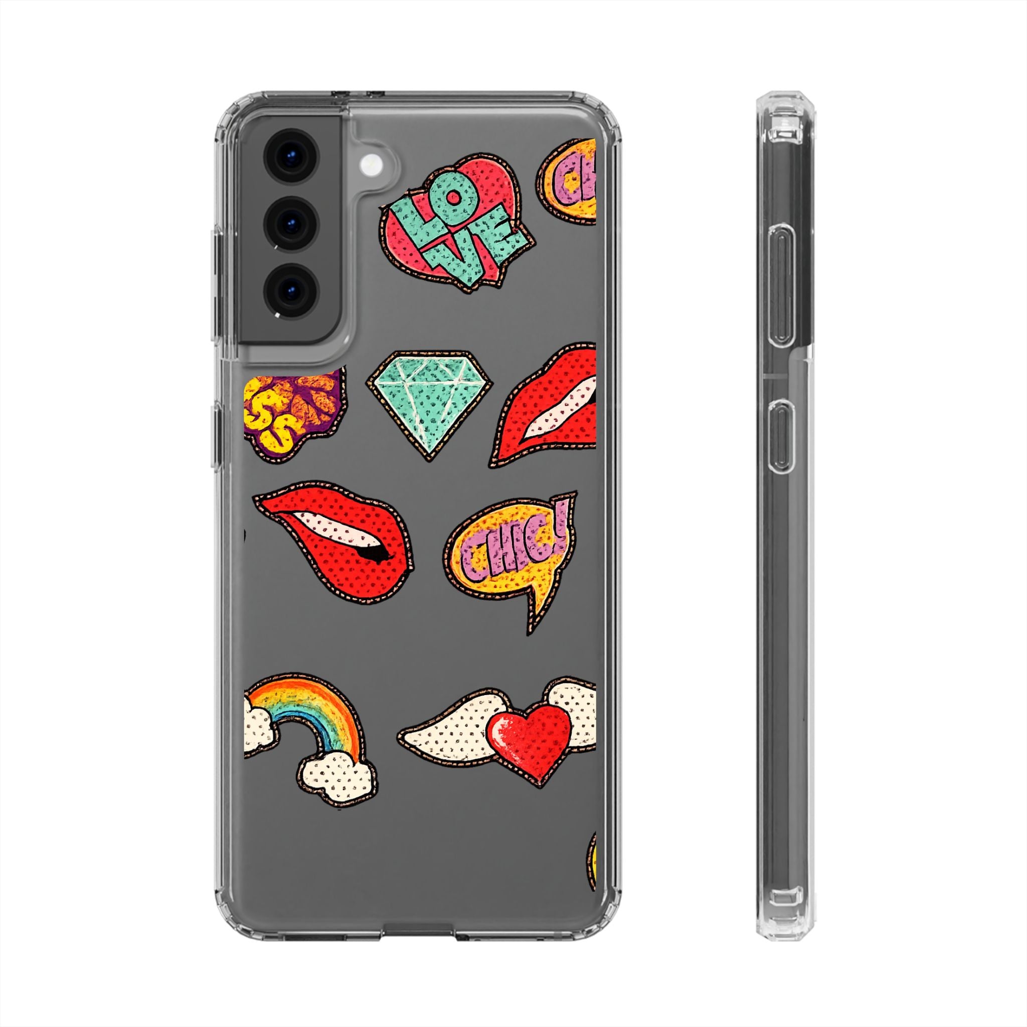 Clear Impact-Resistant Cases