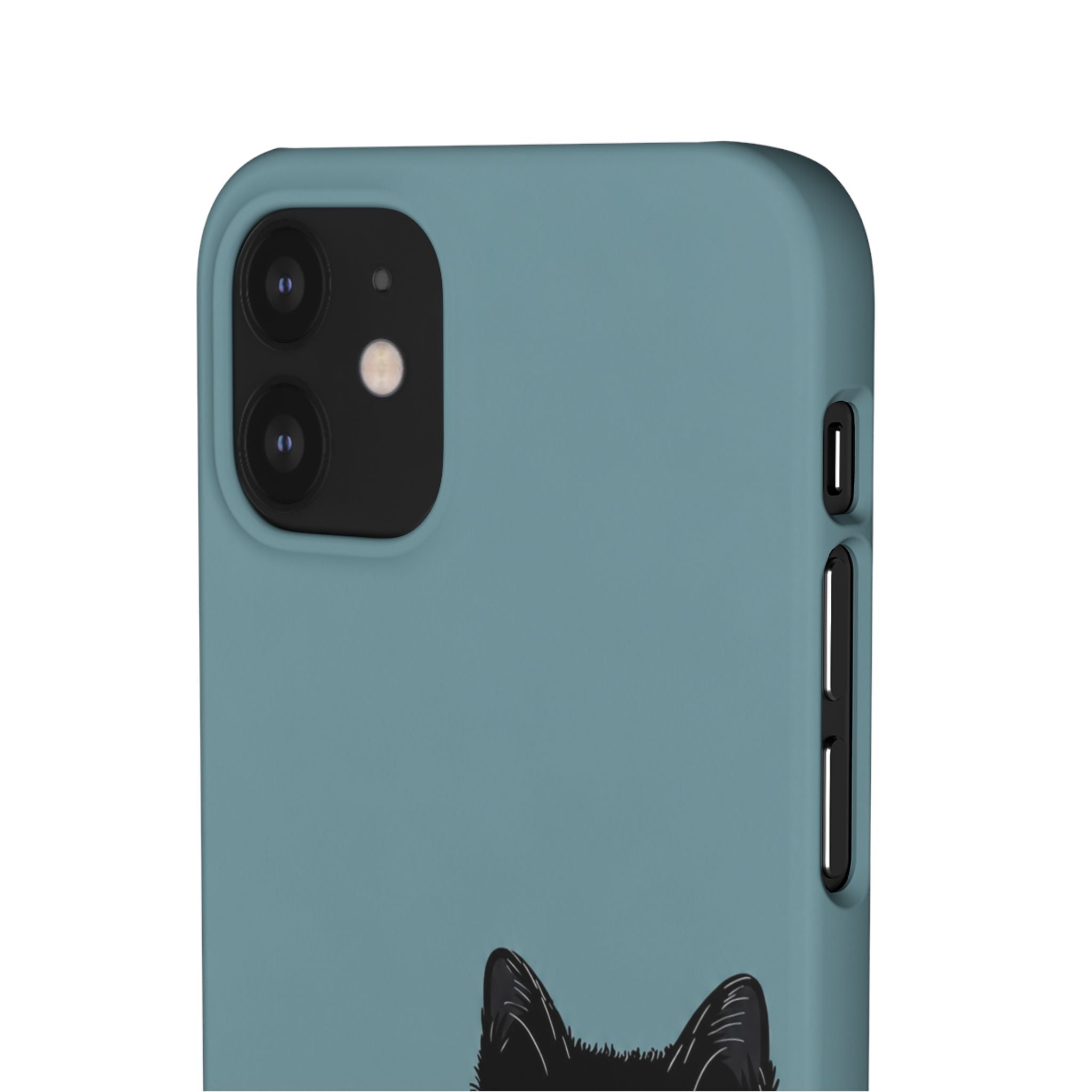 Cute Black Cat Phone Case