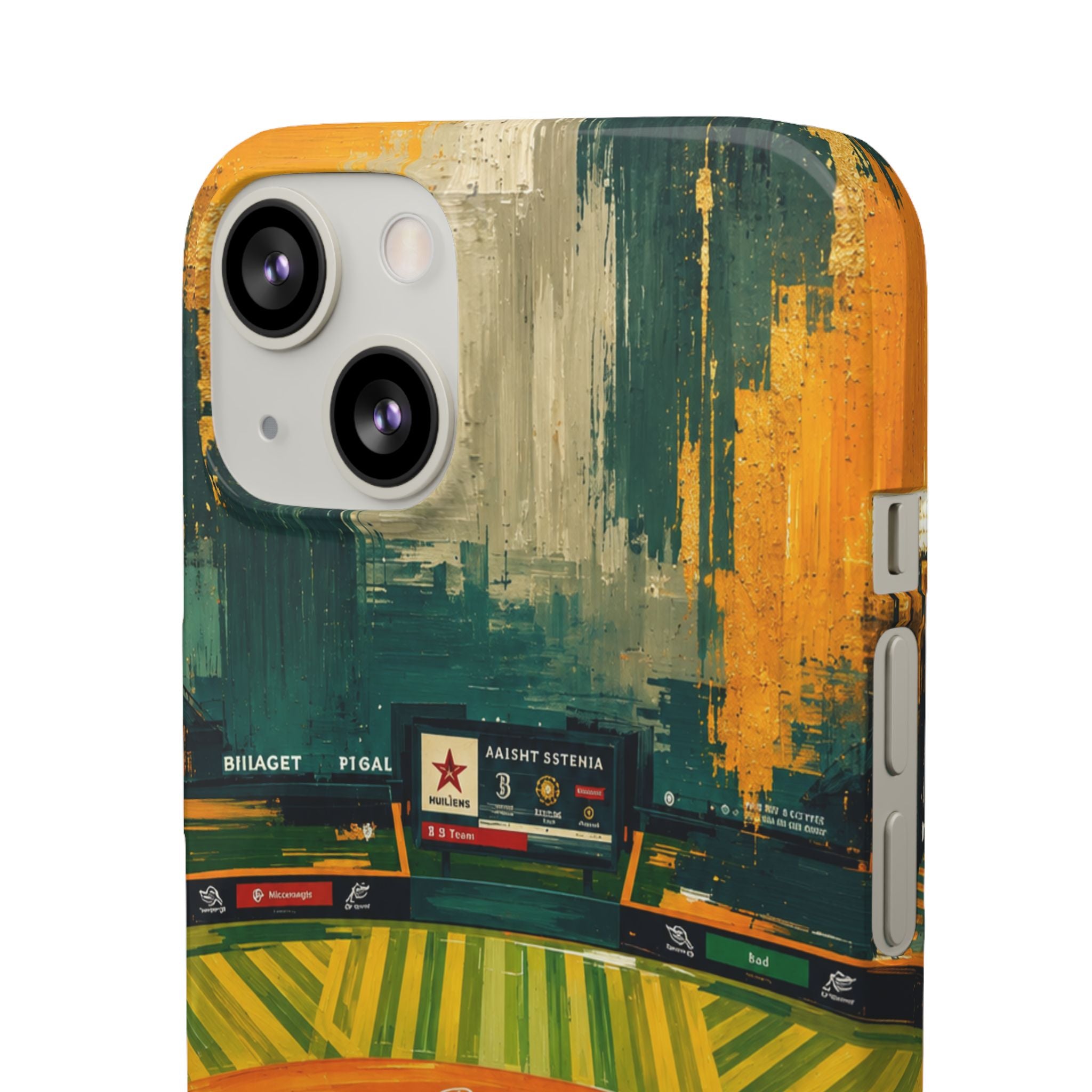 Abstract Baseball Stadium Phone Case