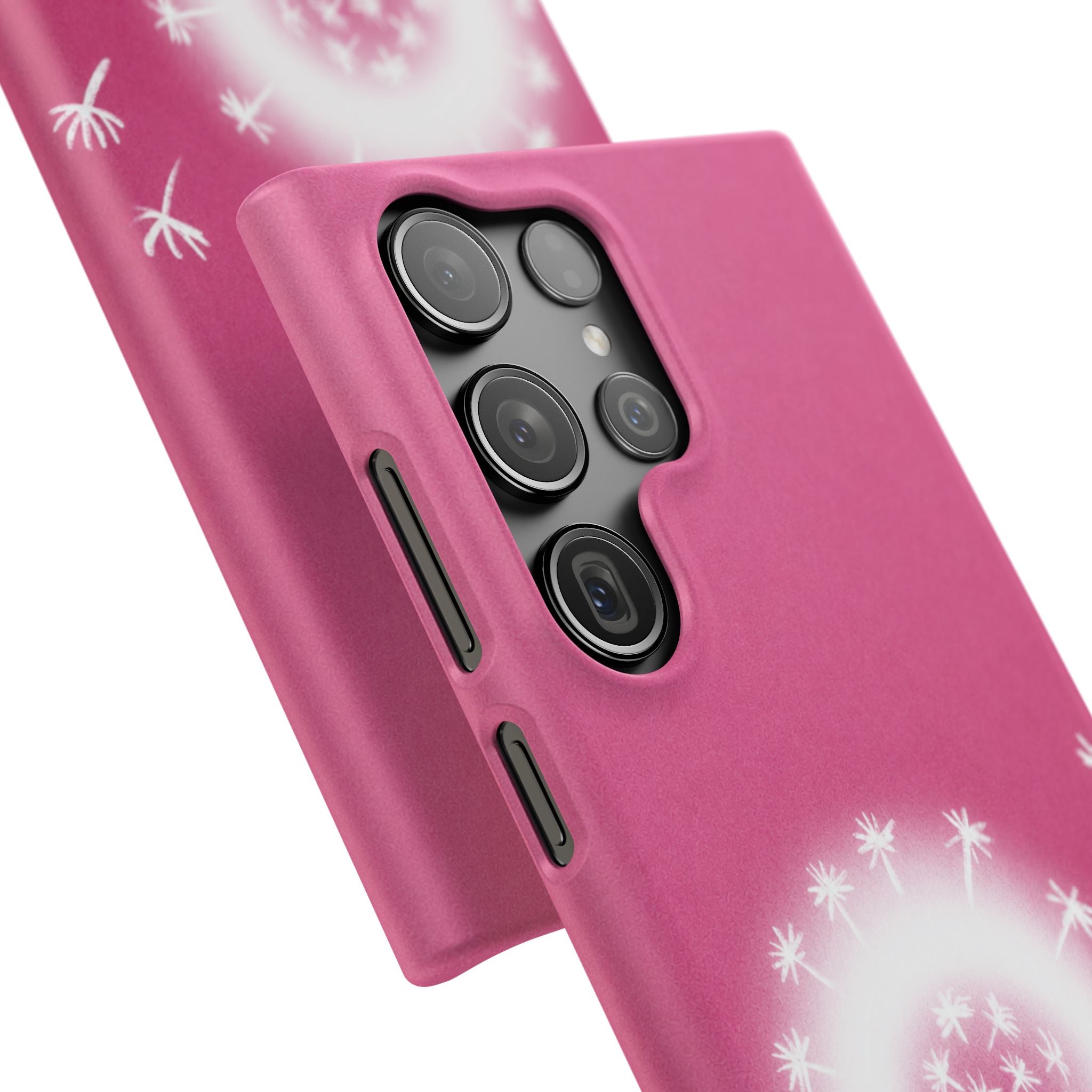 Pink Dandelion Phone Case