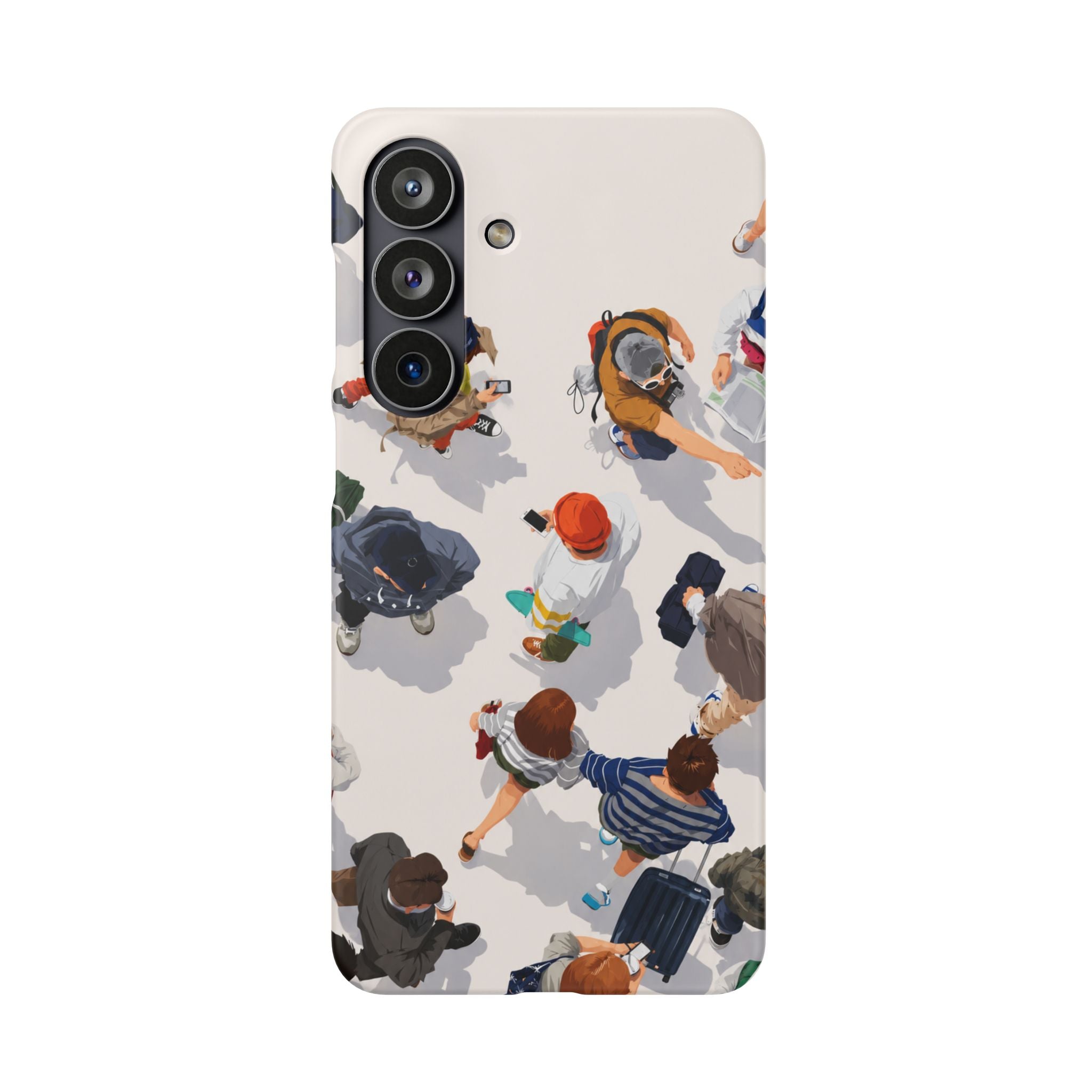 City Crowd Aesthetic Phone Case