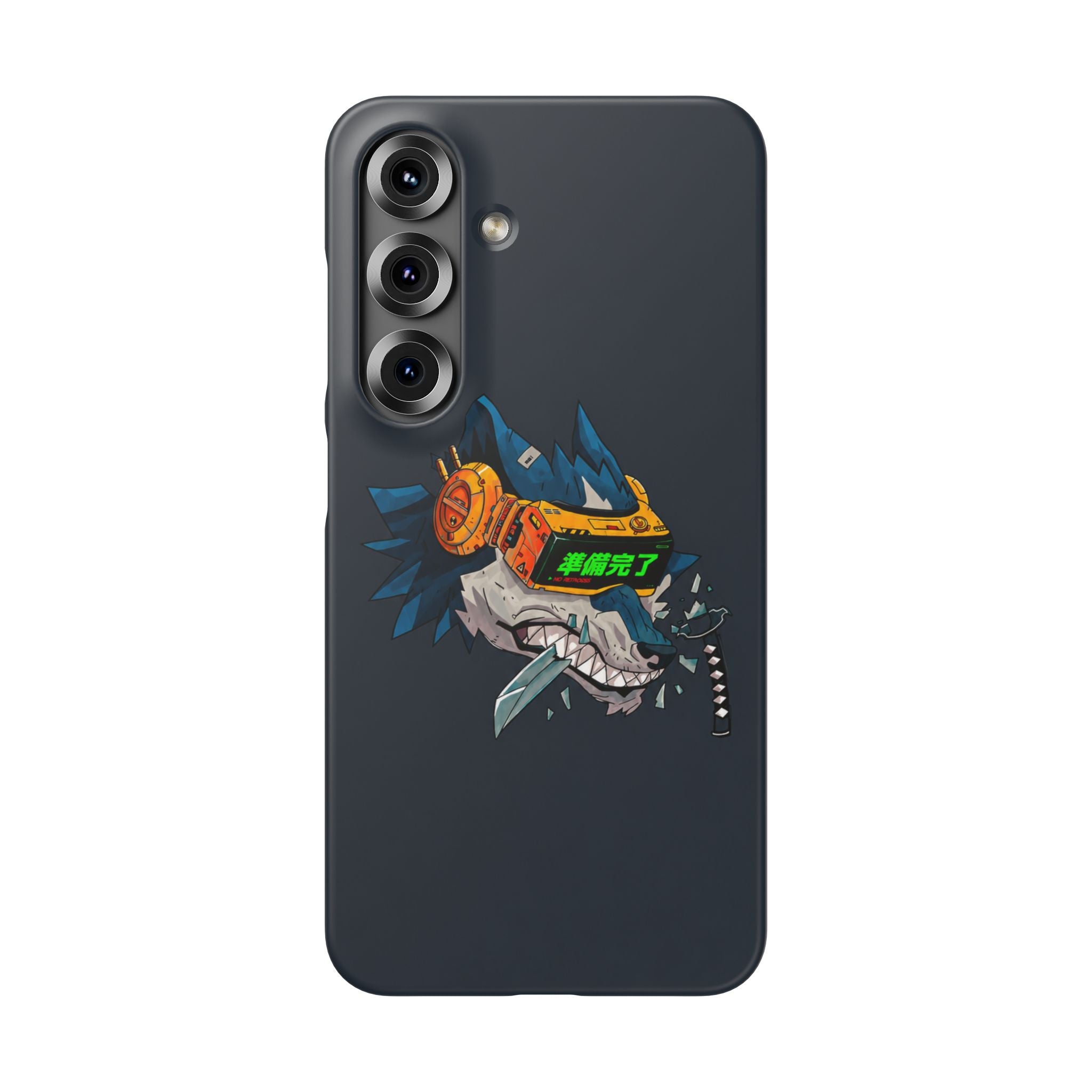 Cyberpunk Wolf Phone Case