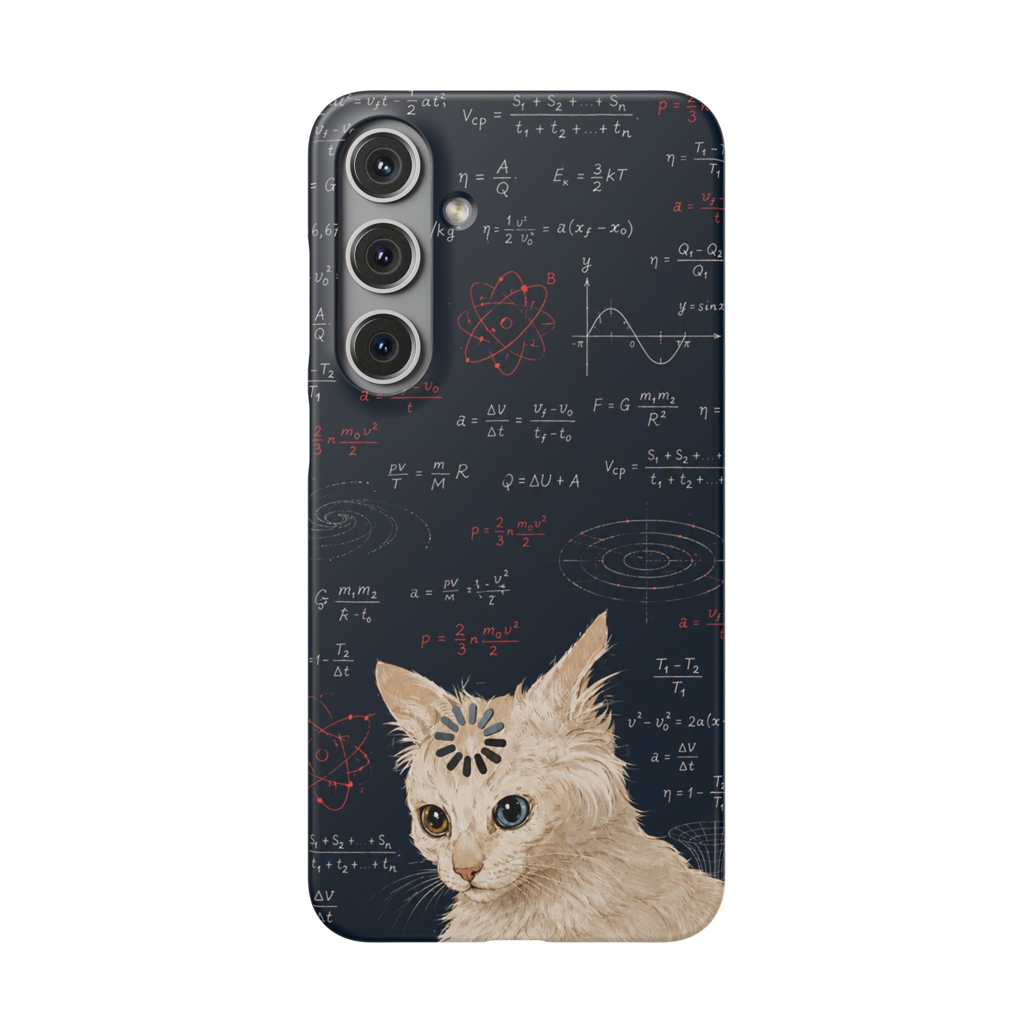 Quantum Kitty Physics Phone Case