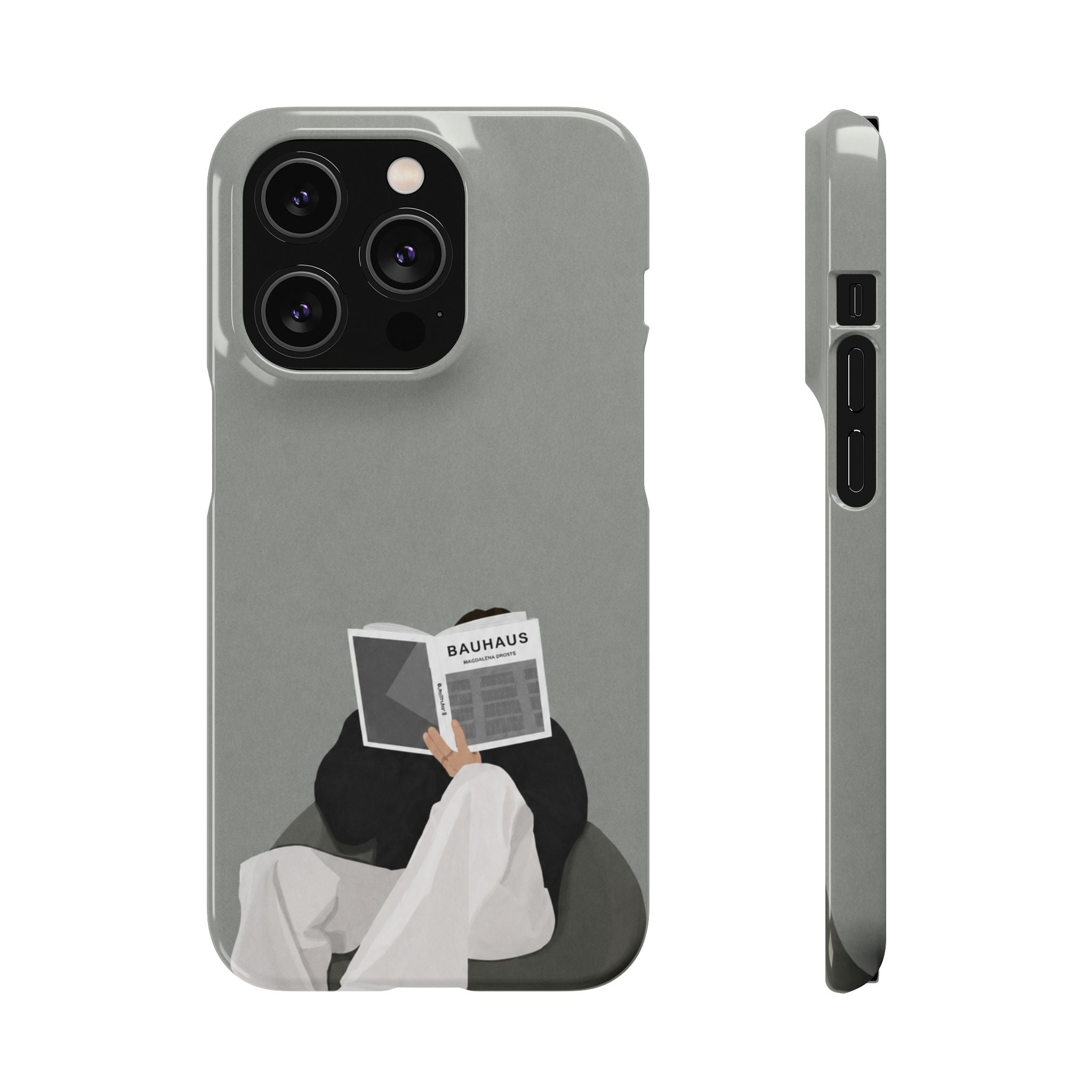Quiet Pages – Minimalist Aesthetic Phone Case