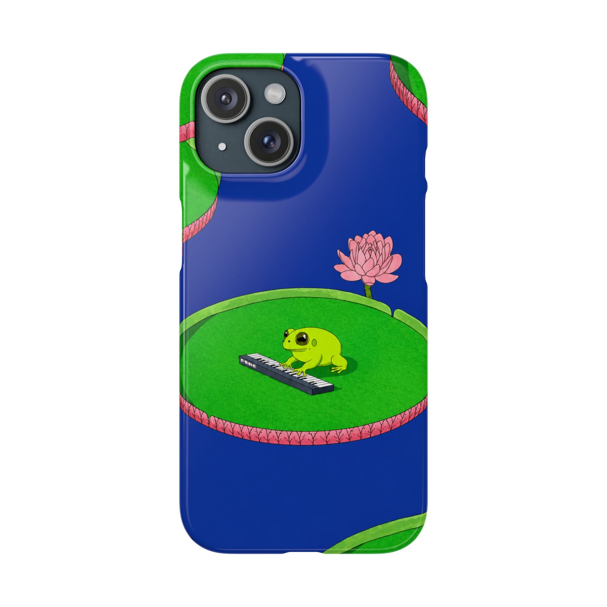Frog Piano Phone Case