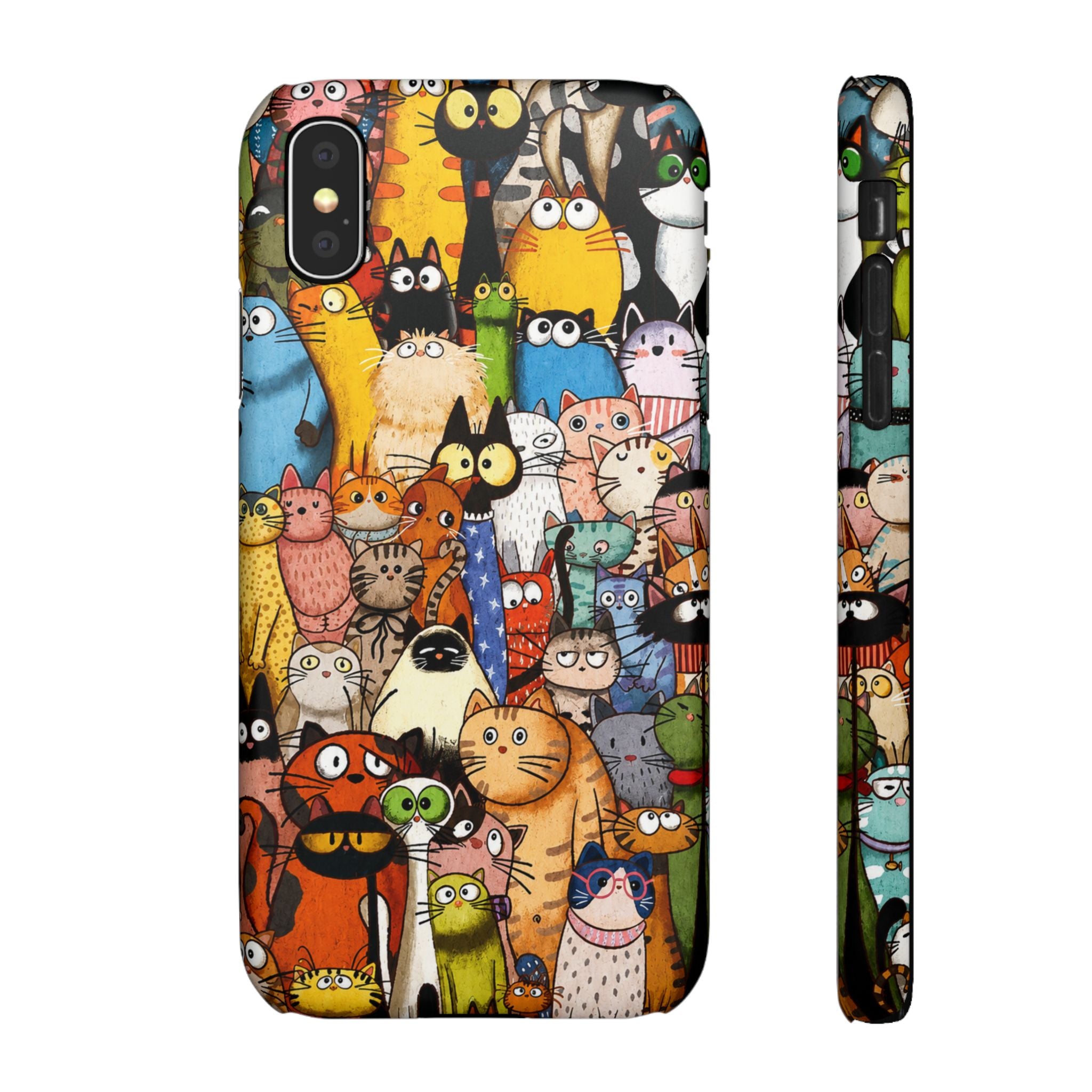Cute Cat Pattern Phone Case
