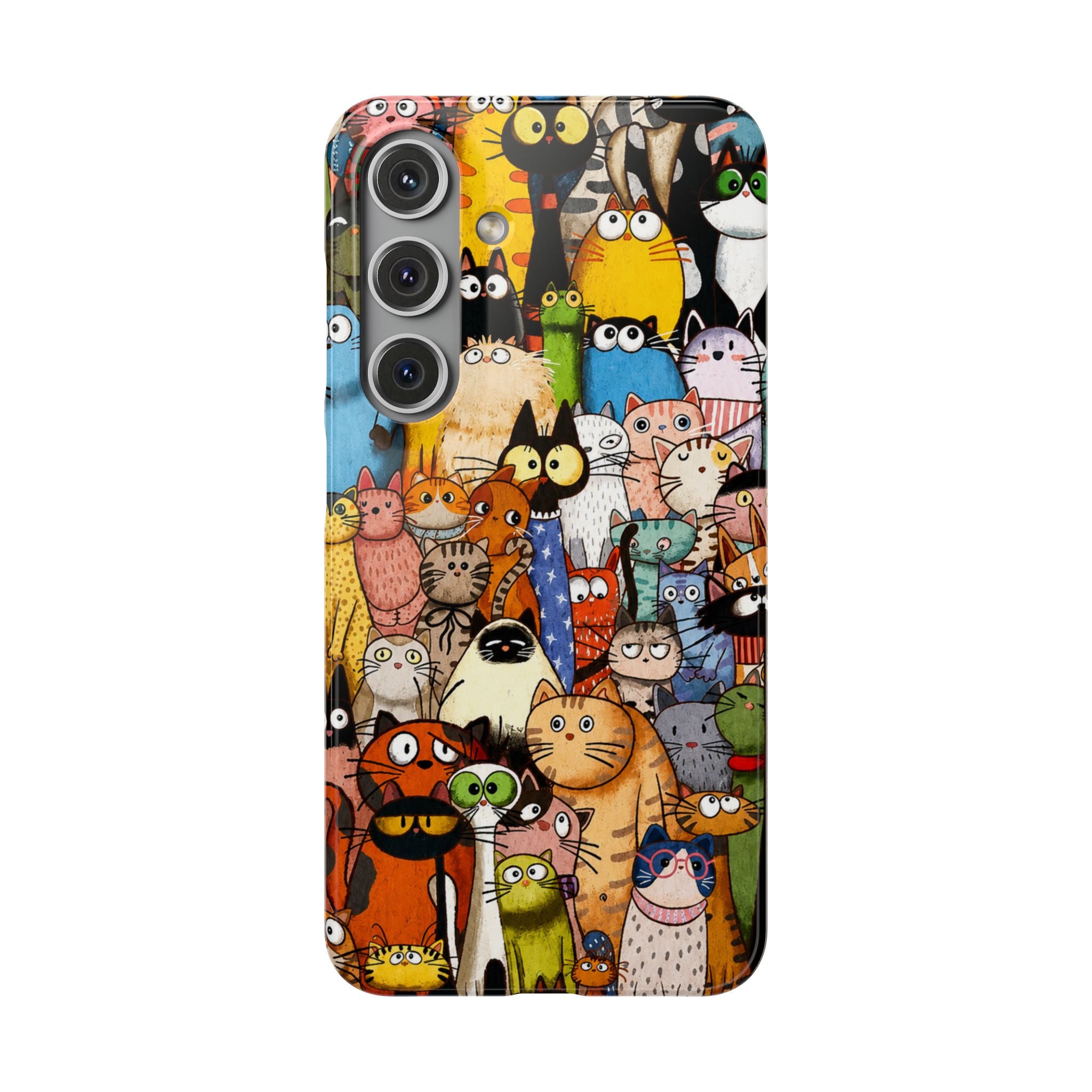 Cute Cat Pattern Phone Case
