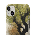 Serene Willow Landscape Phone Case