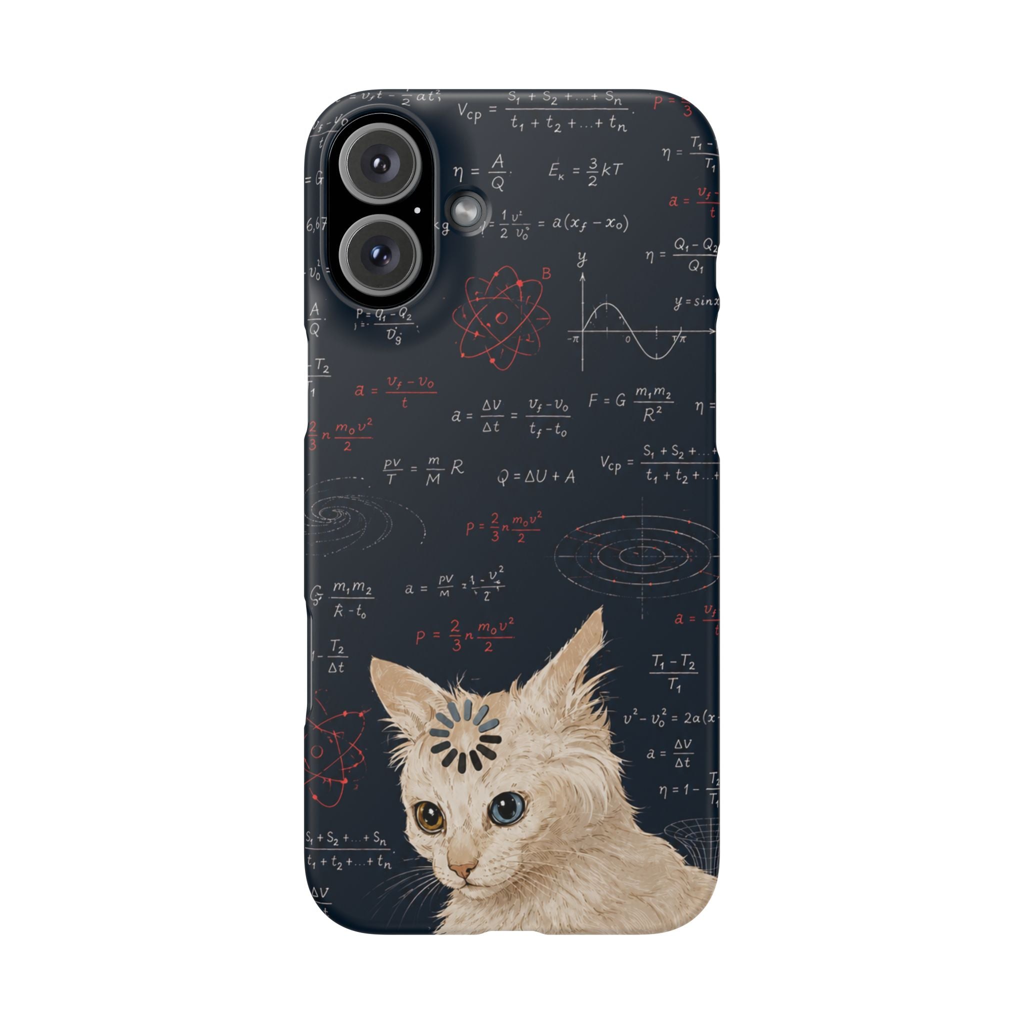 Quantum Kitty Physics Phone Case
