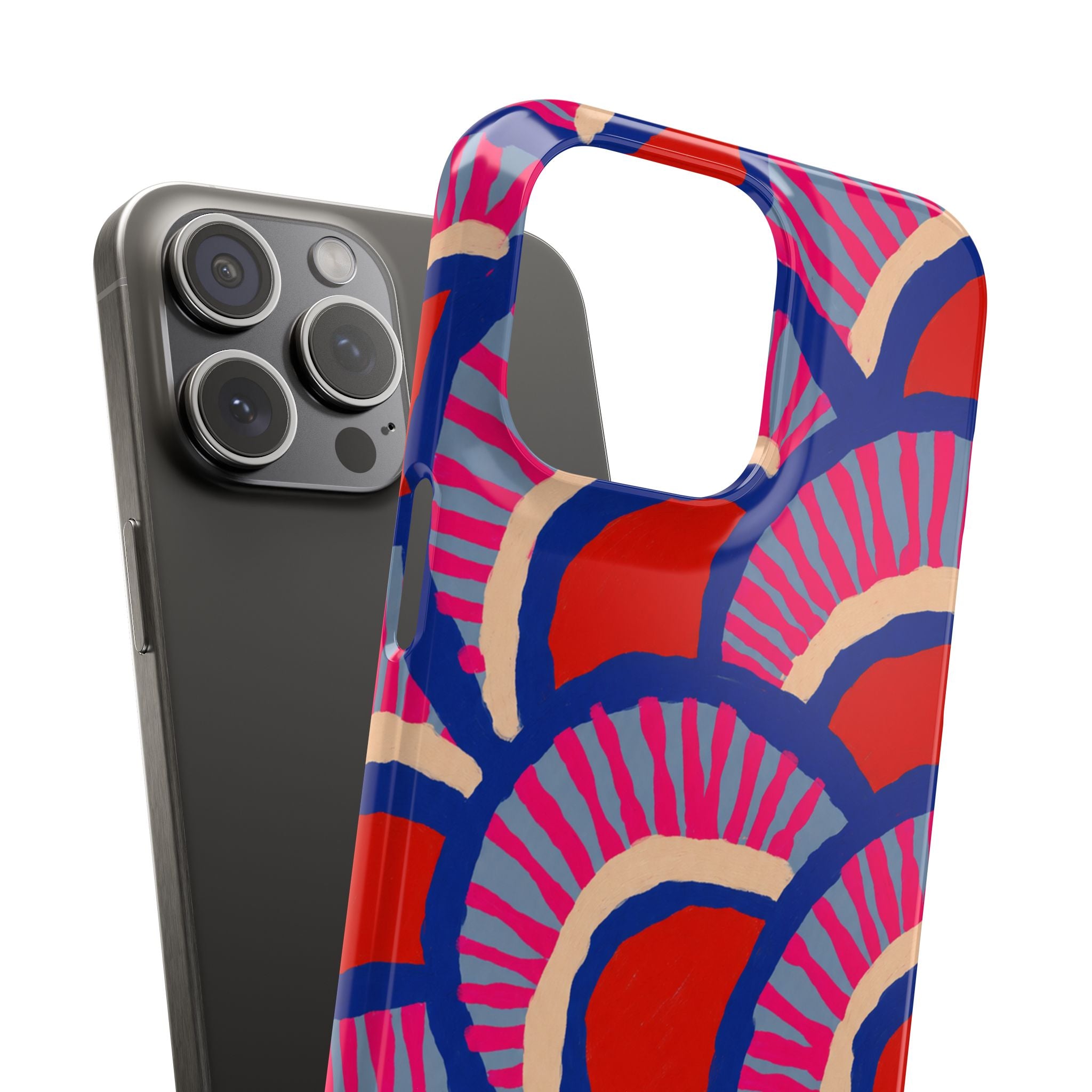 Sunburst Scallops Phone Case