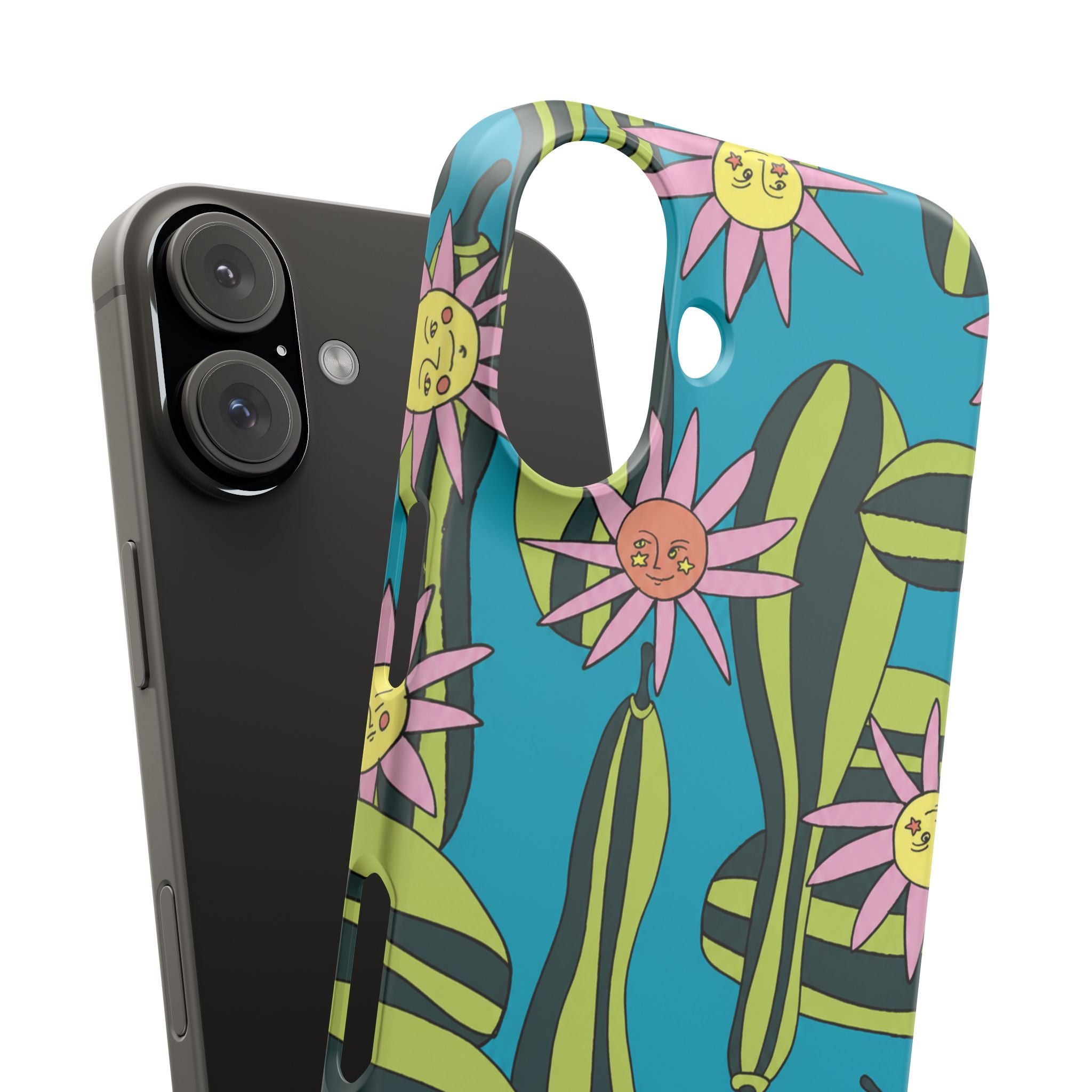 Whimsical Floral Garden Phone Case
