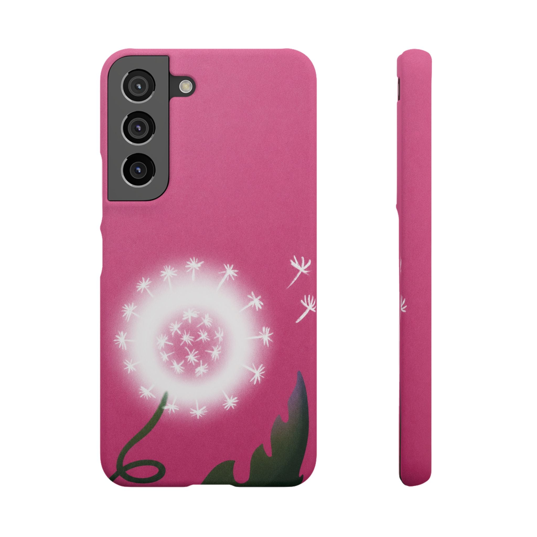 Pink Dandelion Phone Case