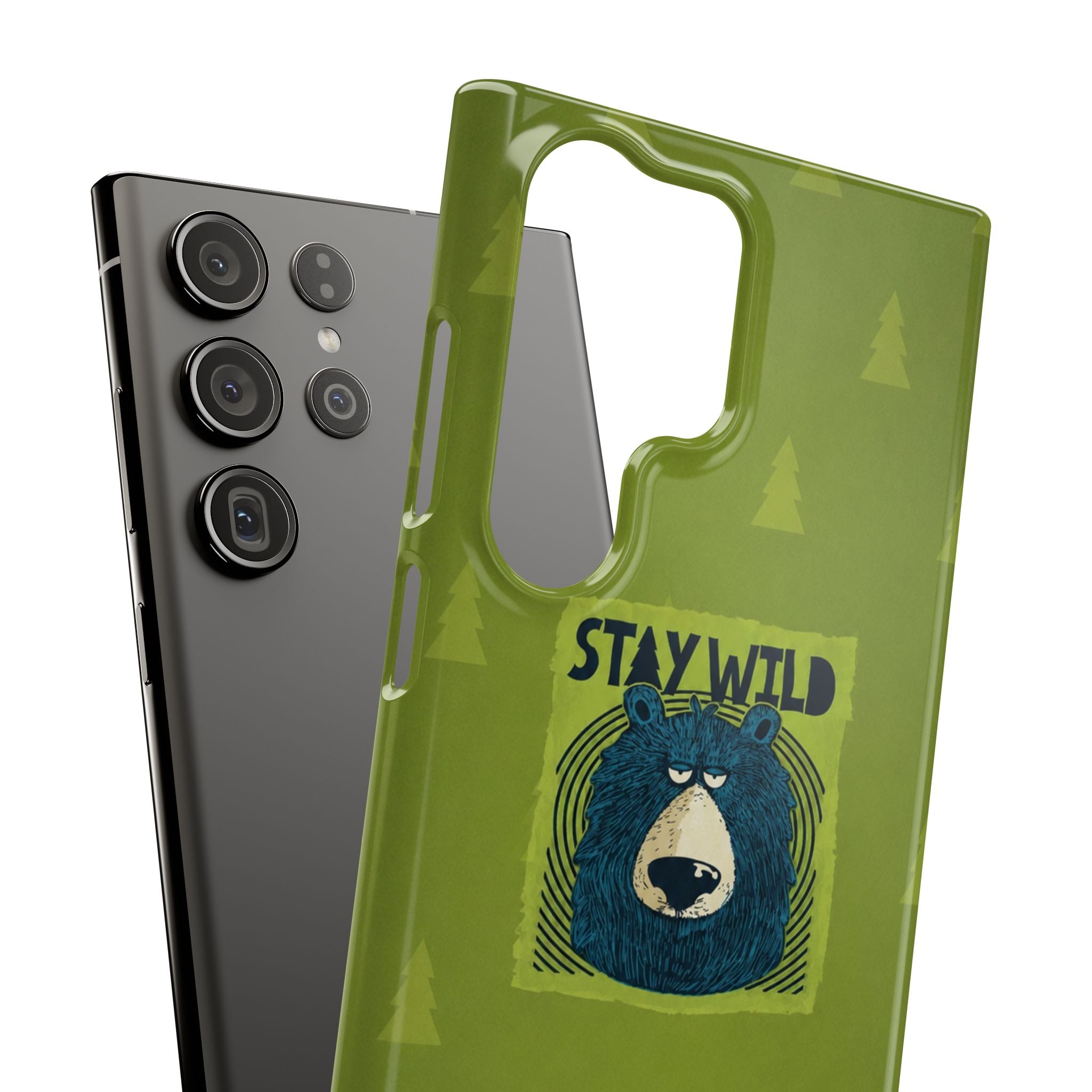 Stay Wild Bear Phone Case