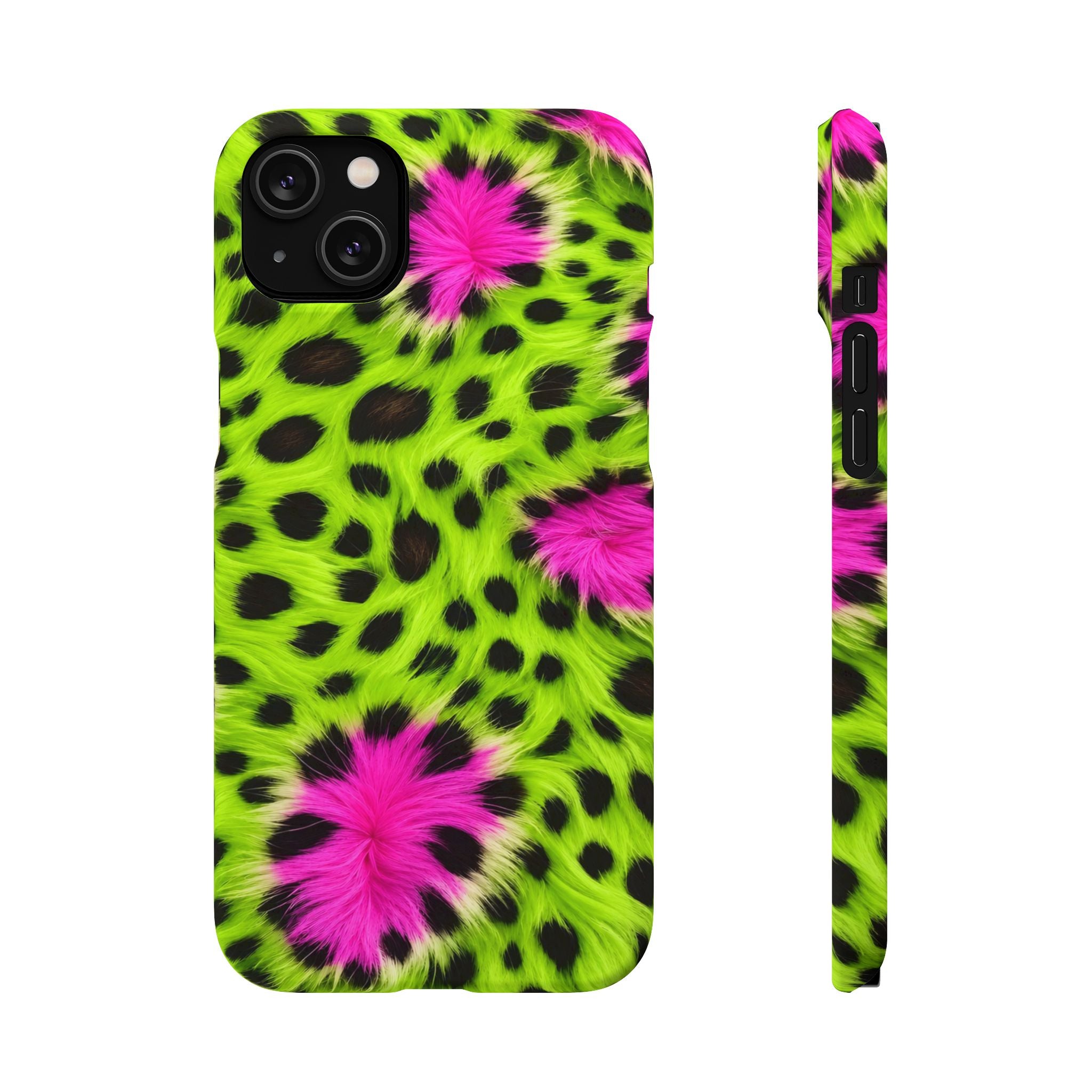 Neon Leopard Phone Case