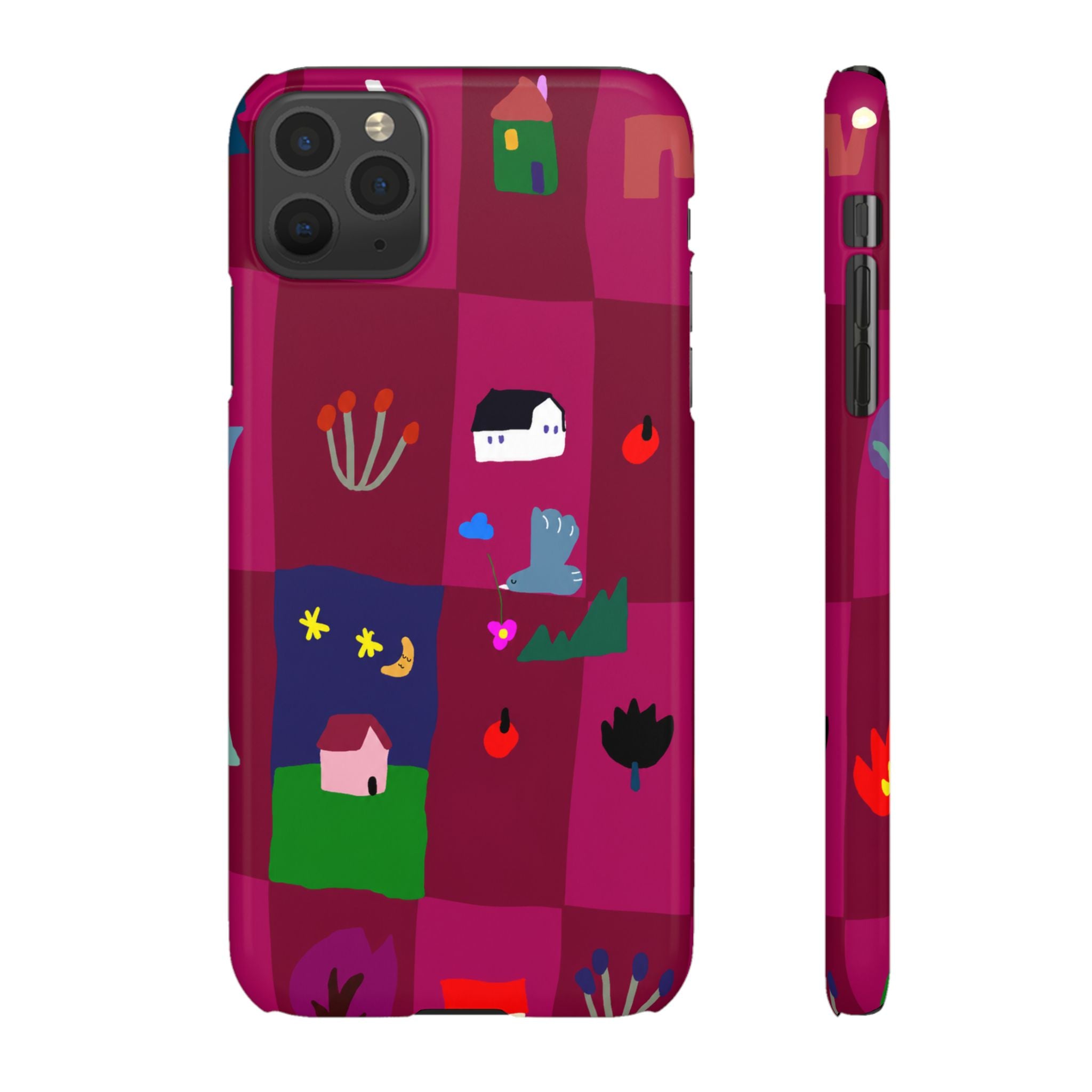 Whimsical Village Phone Case