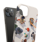City Crowd Aesthetic Phone Case