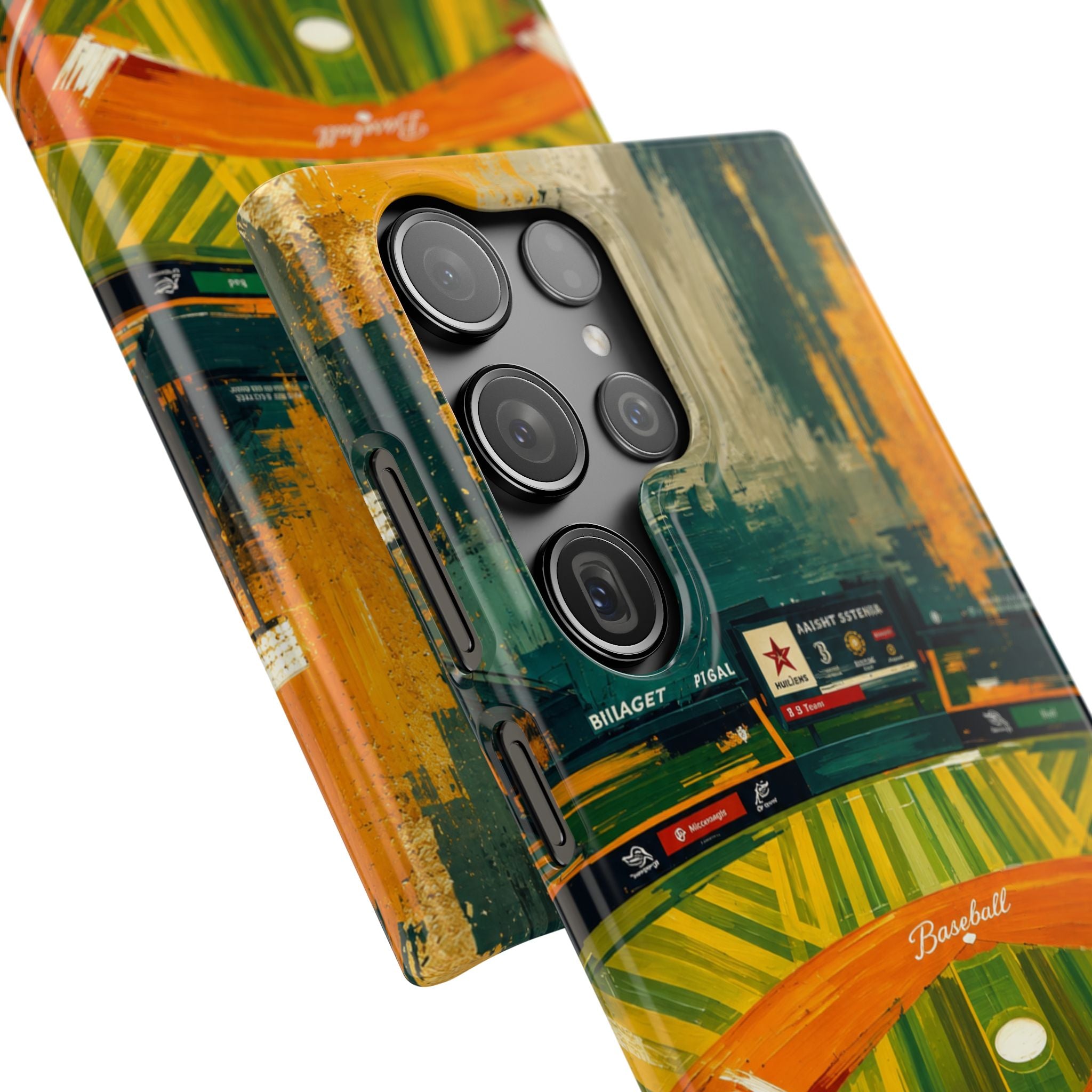 Abstract Baseball Stadium Phone Case