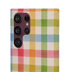 Pastel Plaid Phone Case