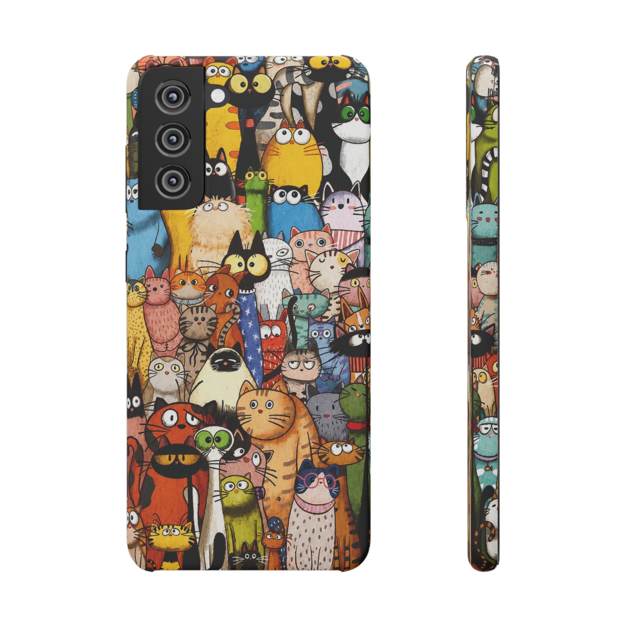 Cute Cat Pattern Phone Case