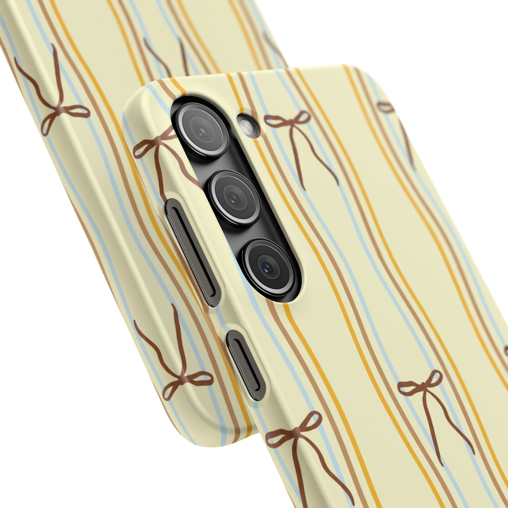 Bow Stripe Phone Case