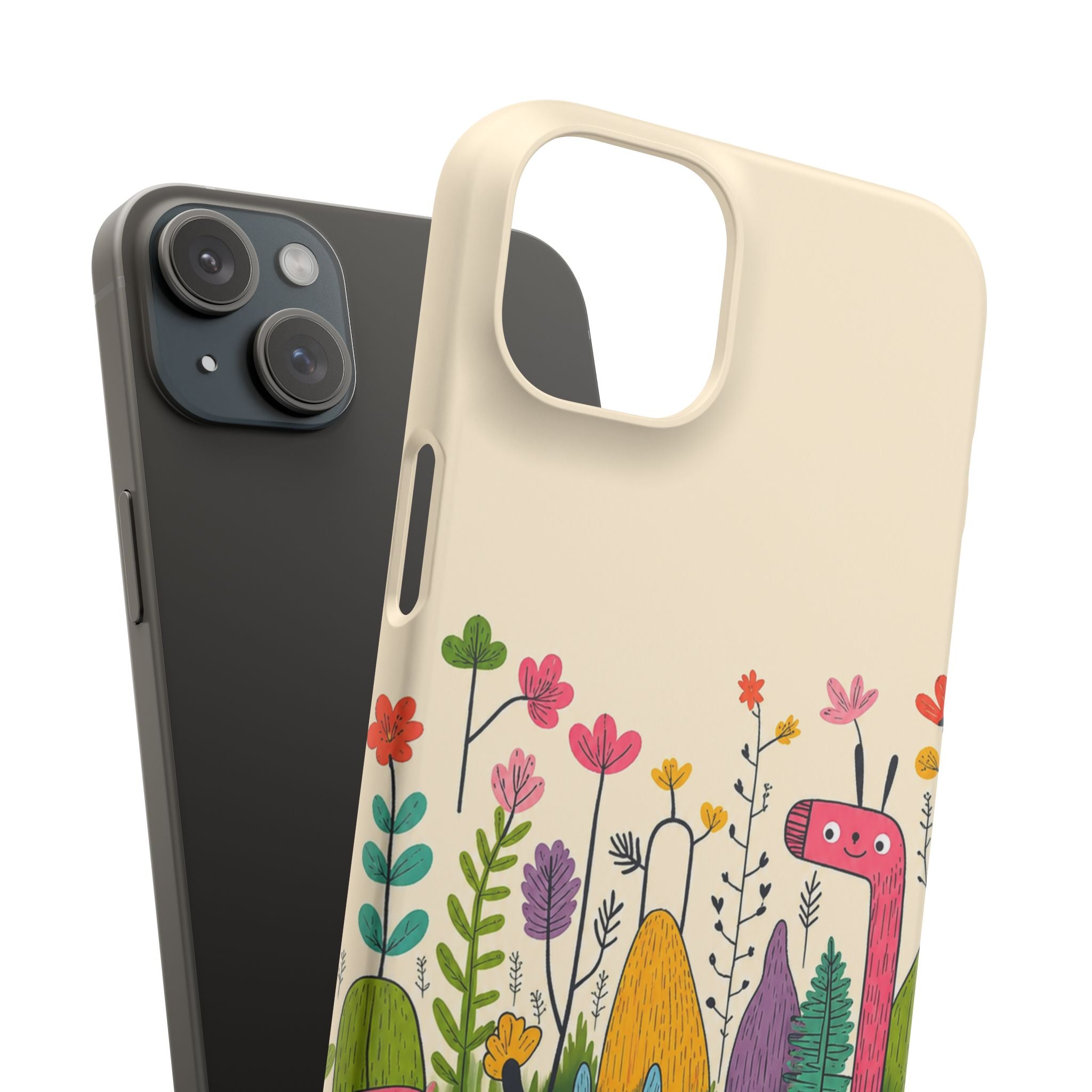 Cute Monster Garden Phone Case