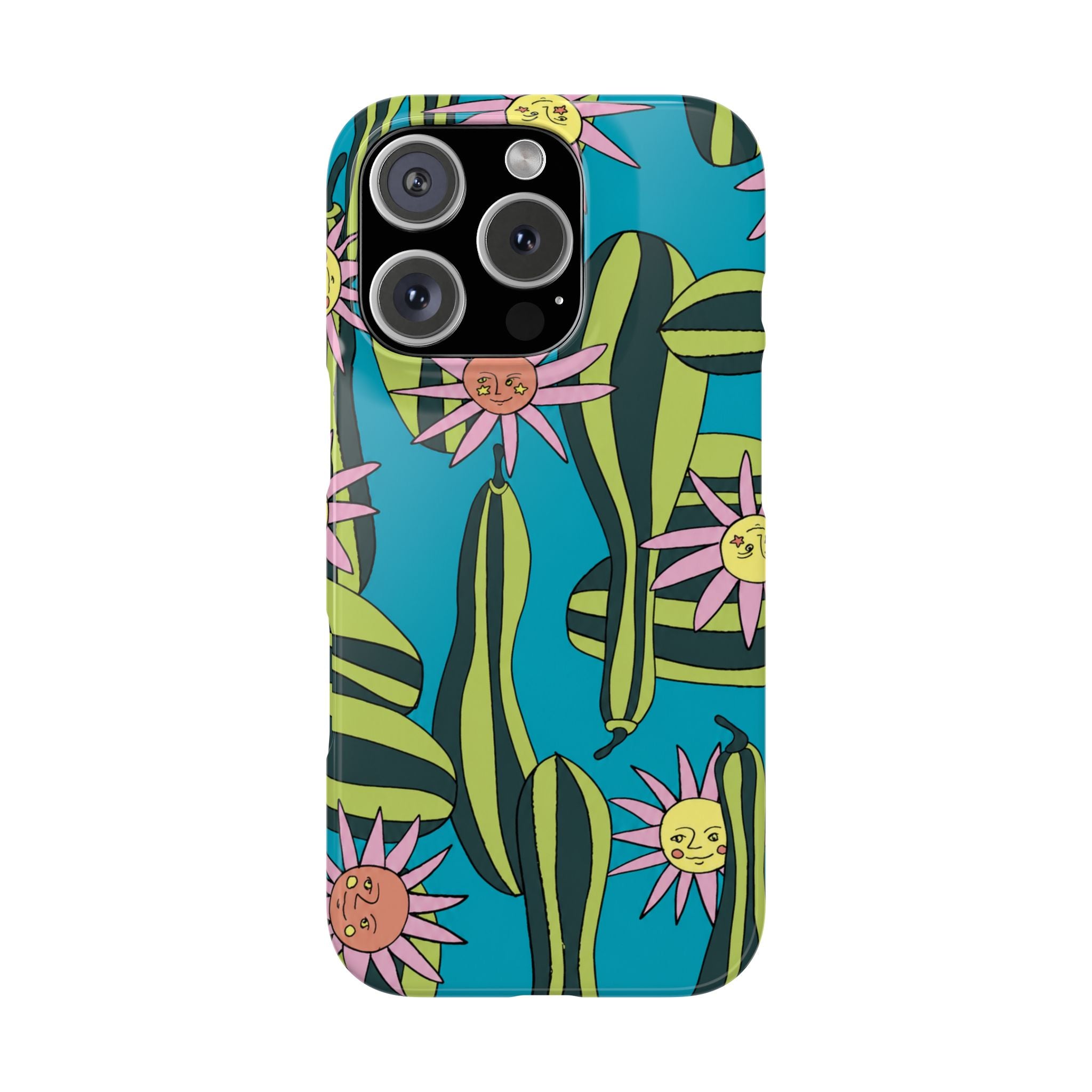 Whimsical Floral Garden Phone Case