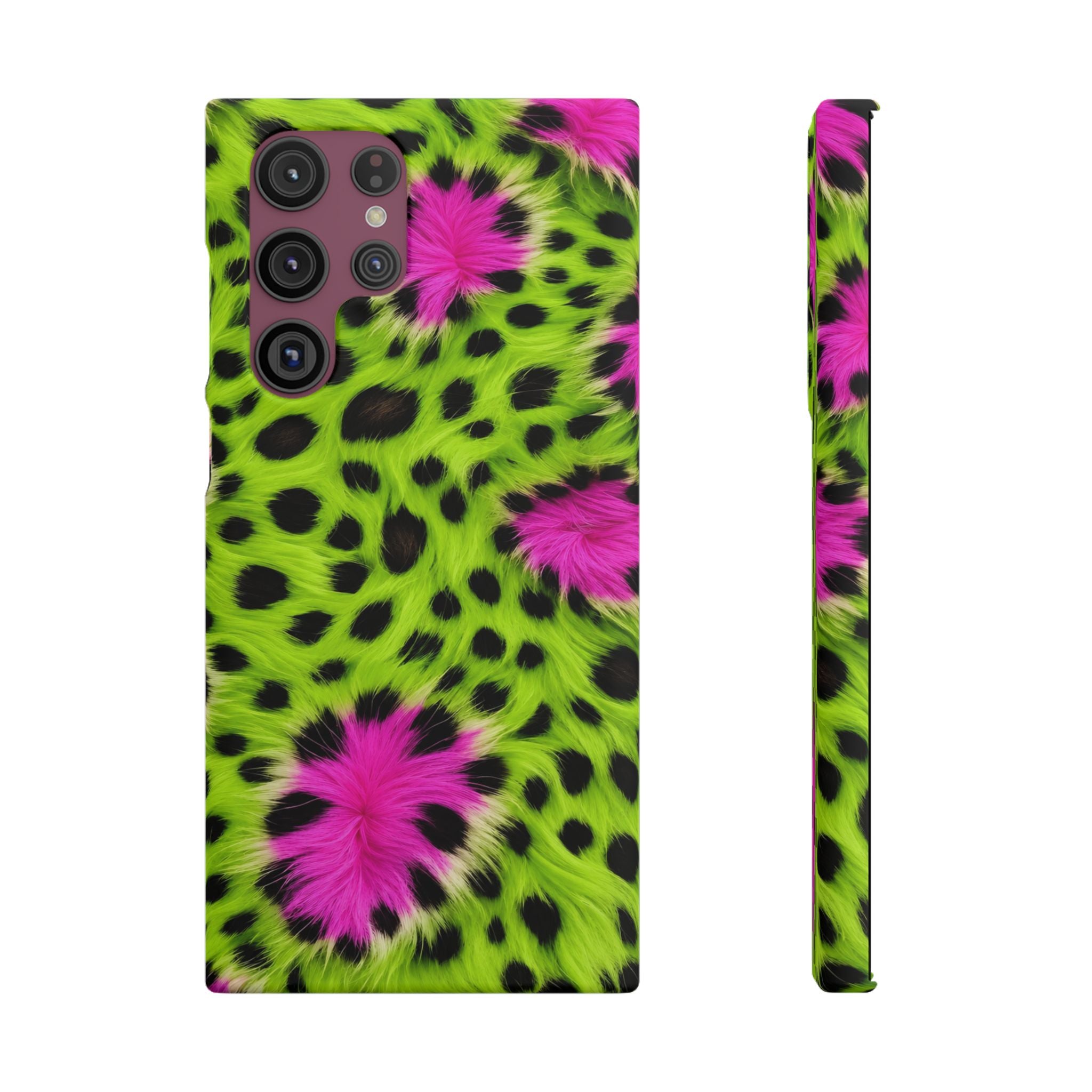 Neon Leopard Phone Case