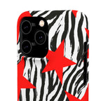 Retro Zebra Stars Phone Case