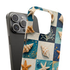 Coastal Seashell Mosaic Phone Case