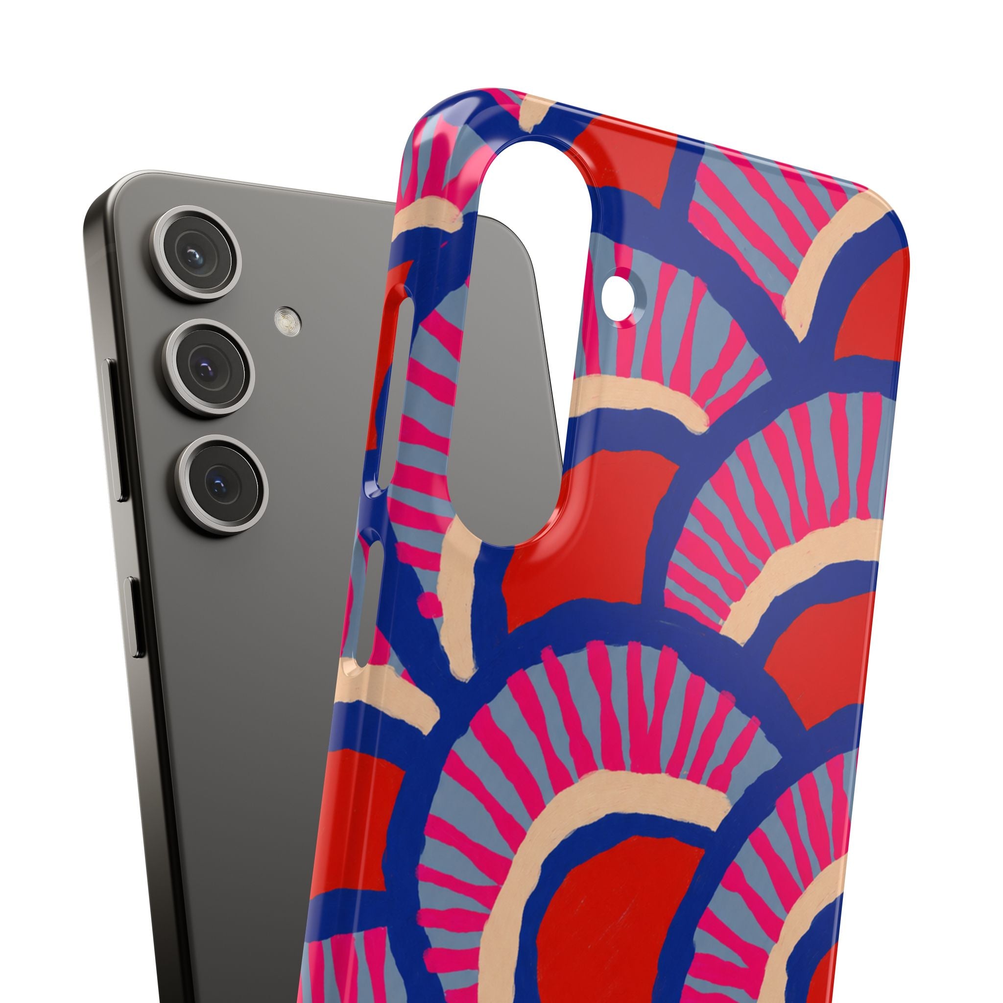 Sunburst Scallops Phone Case