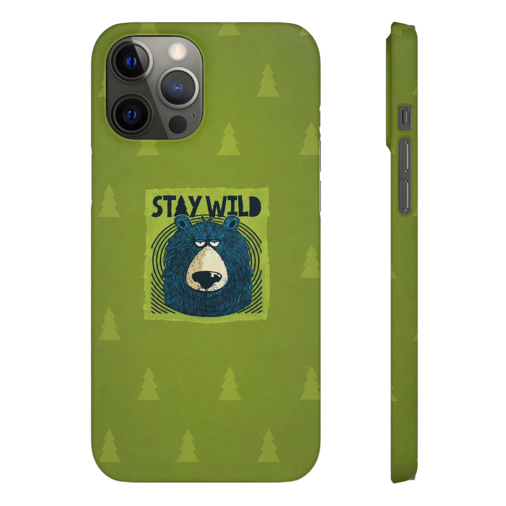 Stay Wild Bear Phone Case