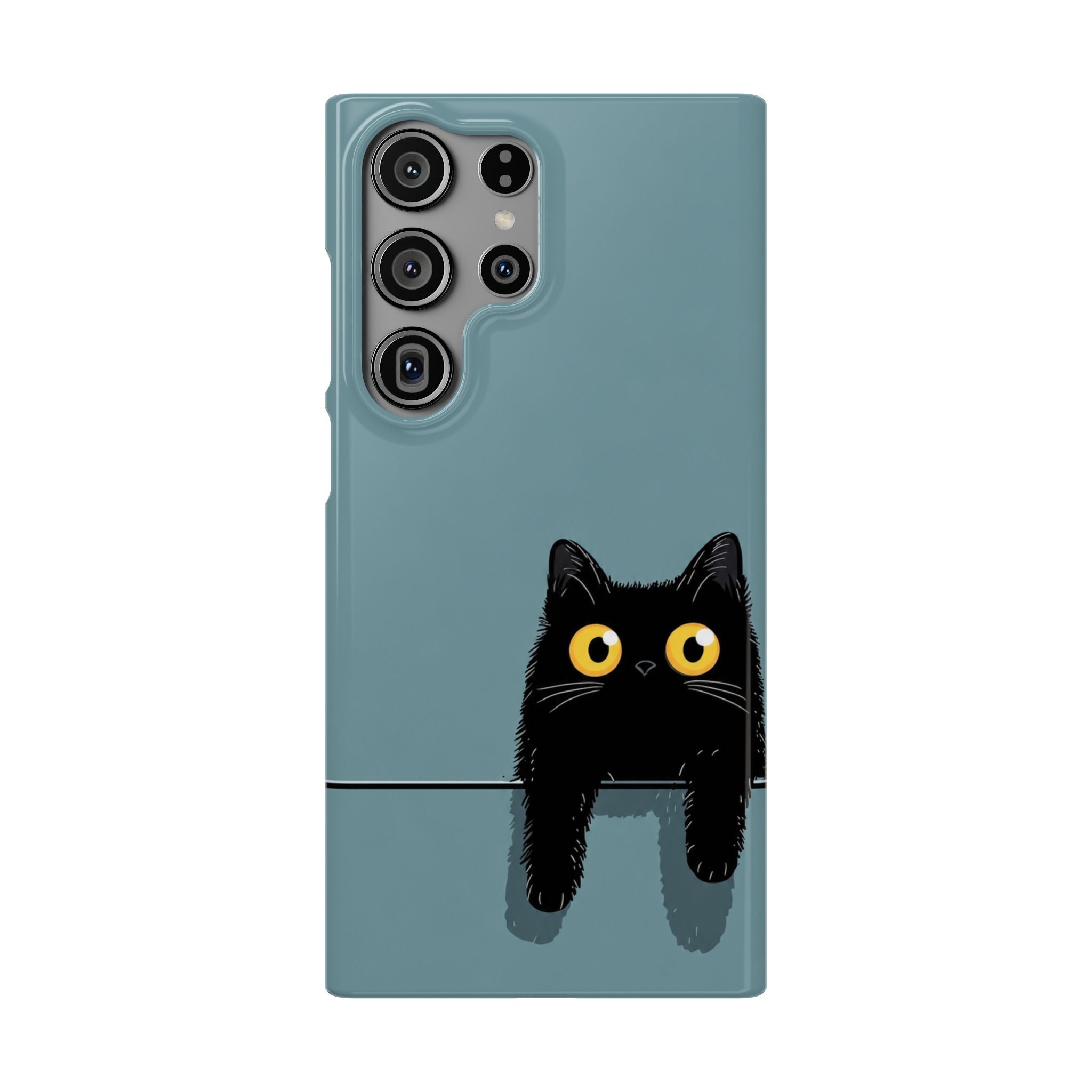 Cute Black Cat Phone Case