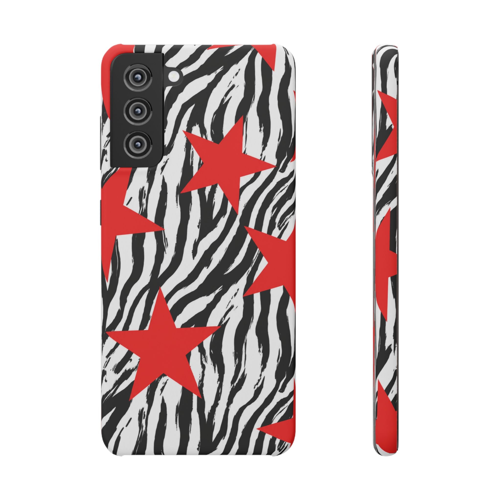 Retro Zebra Stars Phone Case