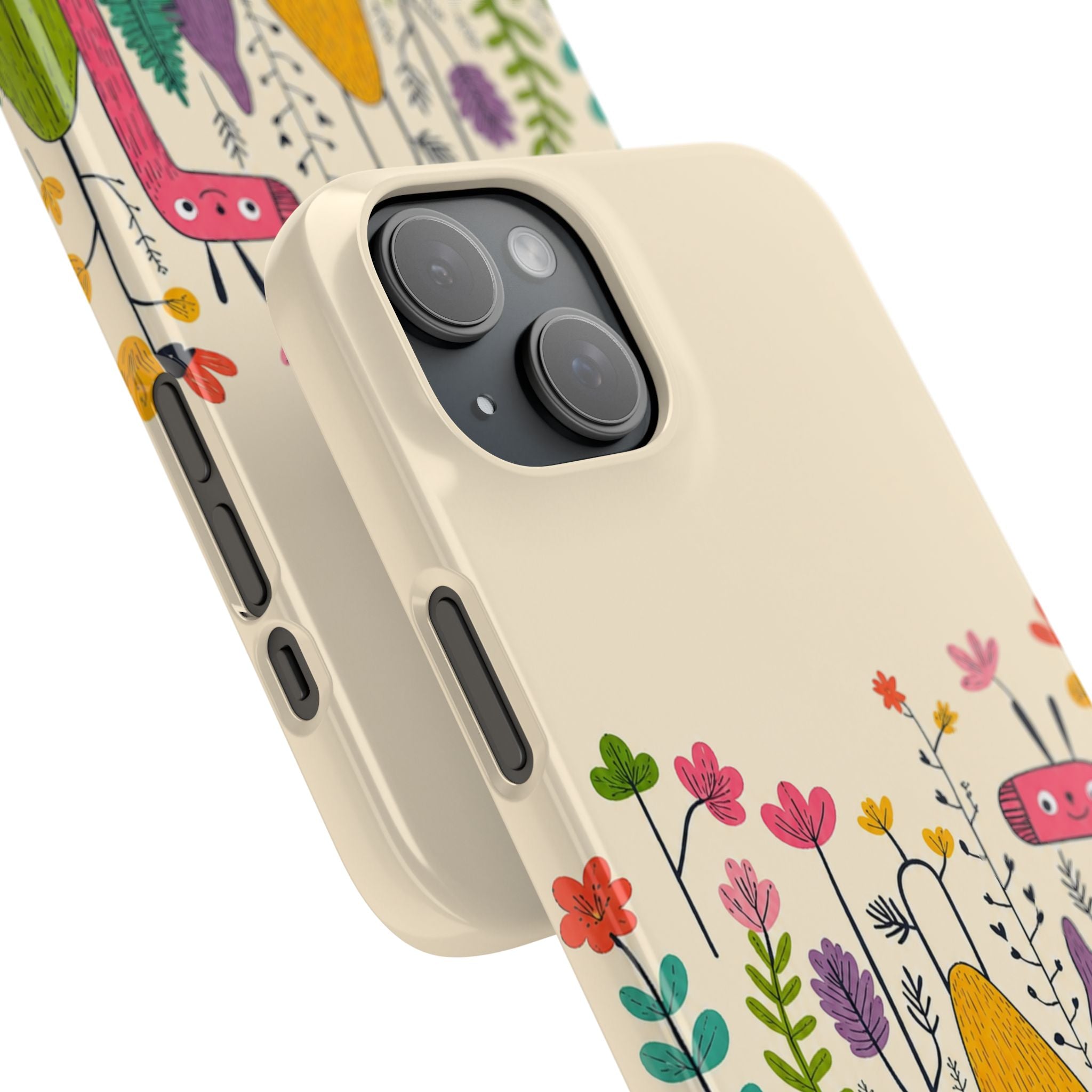 Cute Monster Garden Phone Case